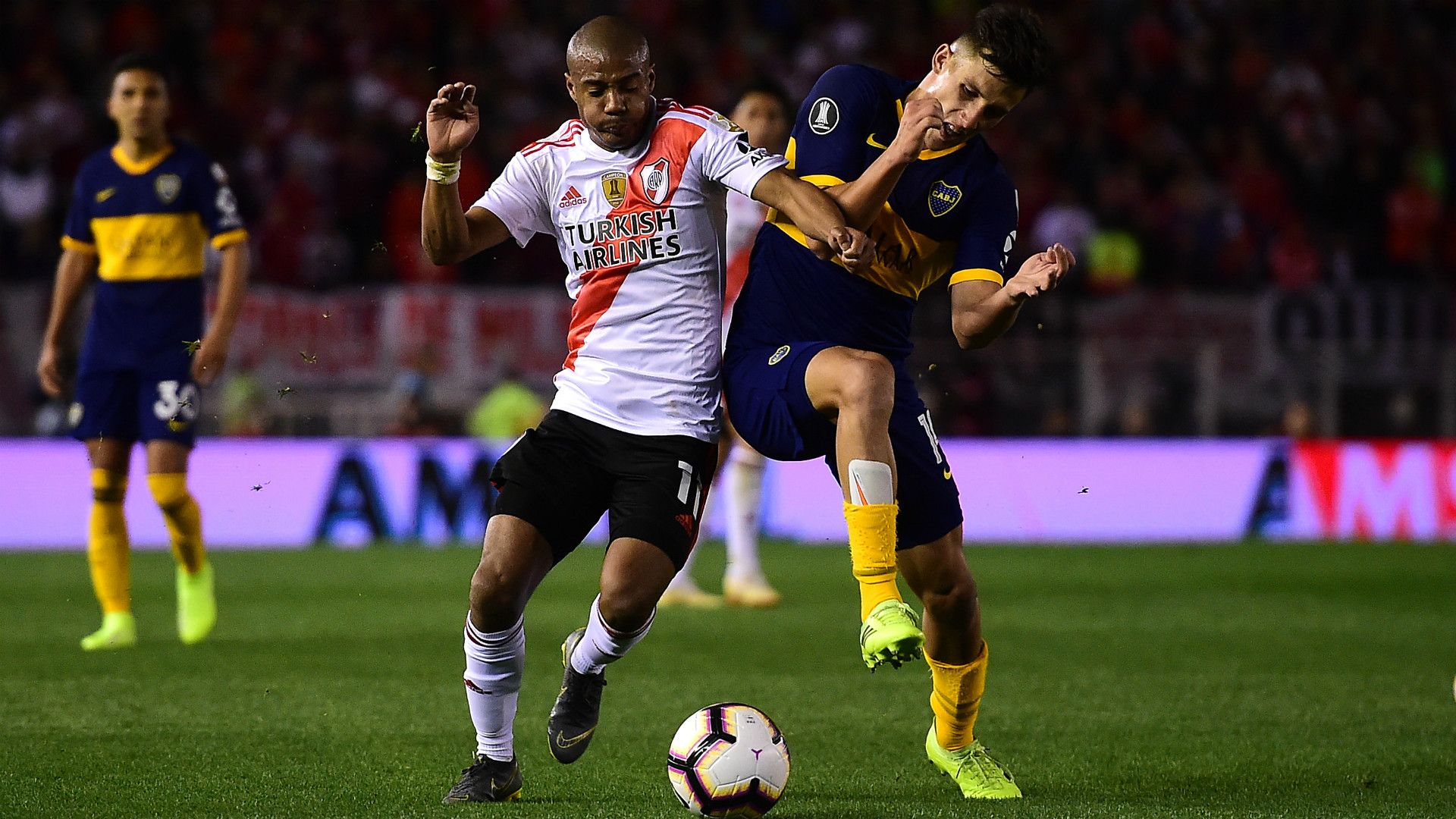 Nicolas De La Cruz Alexis Mac Allister River Boca Ida Semifinal Copa Libertadores 01102019