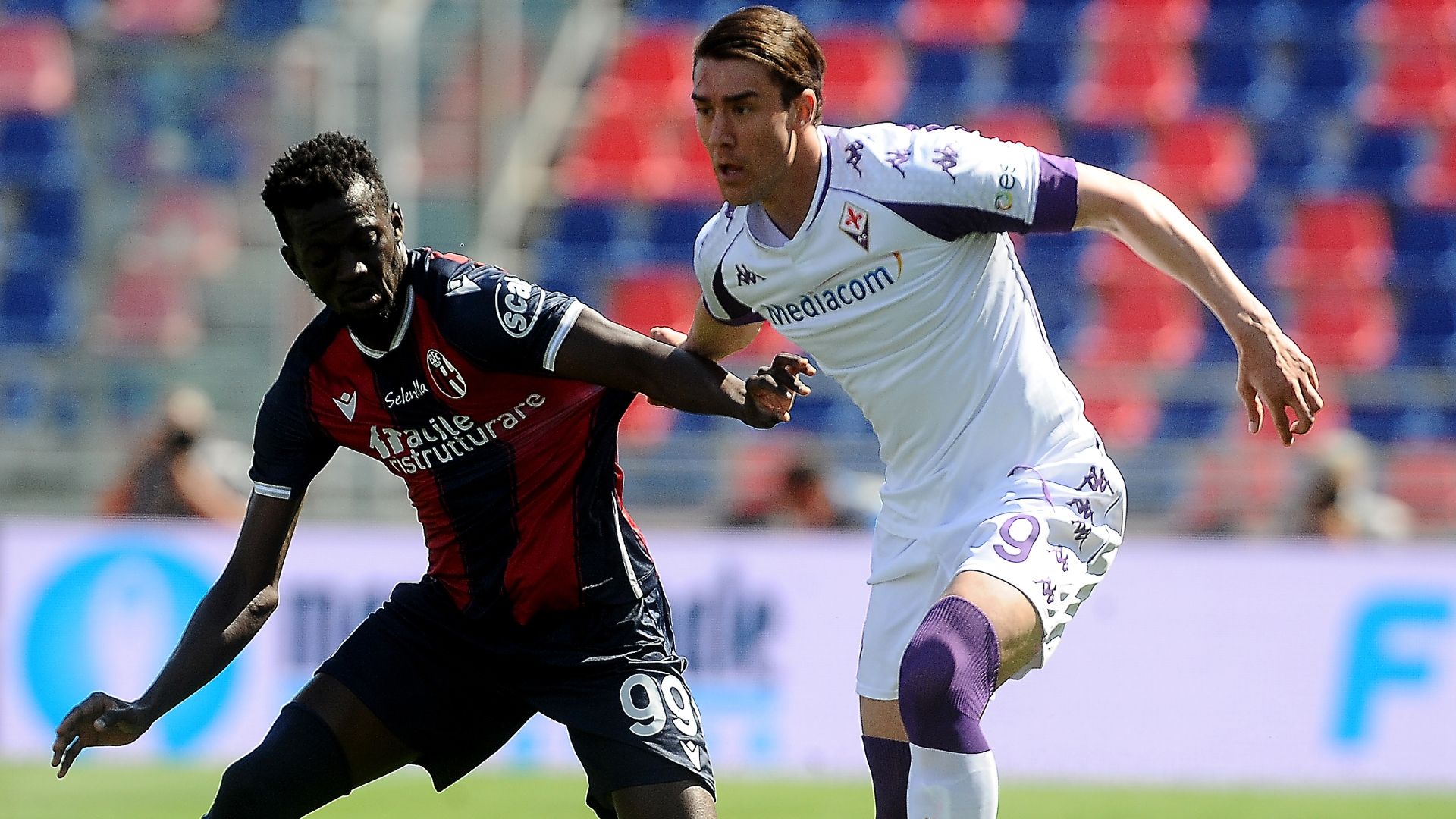 Vlahovic Bologna Fiorentina Serie A