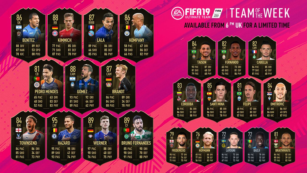 FIFA 19 TOTW 34