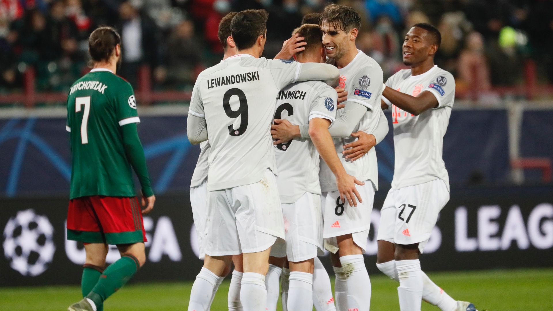 Joshua Kimmich Lok Moscow Bayern Munchen Champions League 27102020