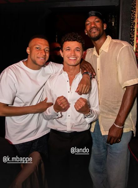 Kylian Mbappe Jimmy Butler Lando Norris