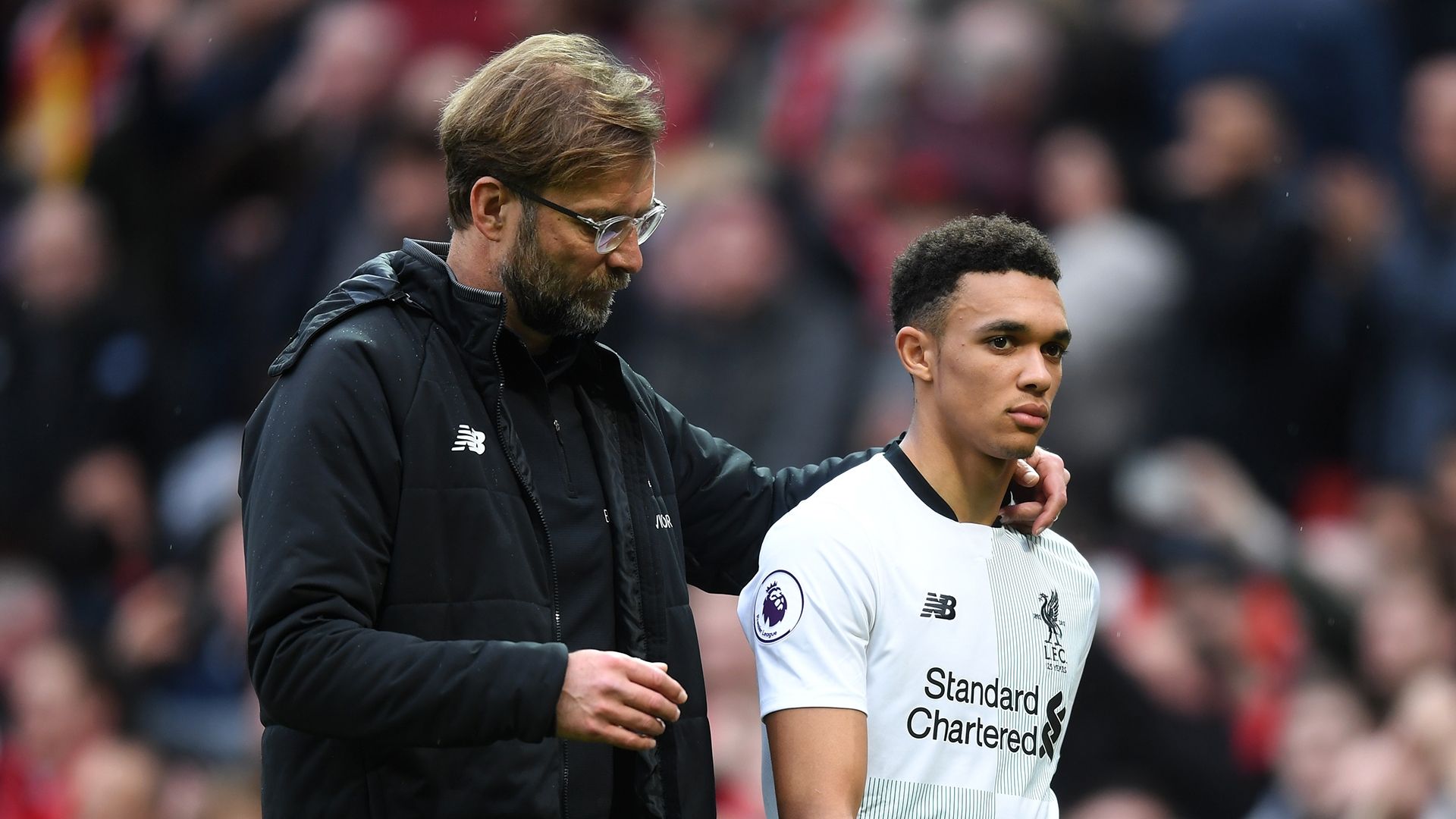 Jurgen Klopp Trent Alexander-Arnold Liverpool United
