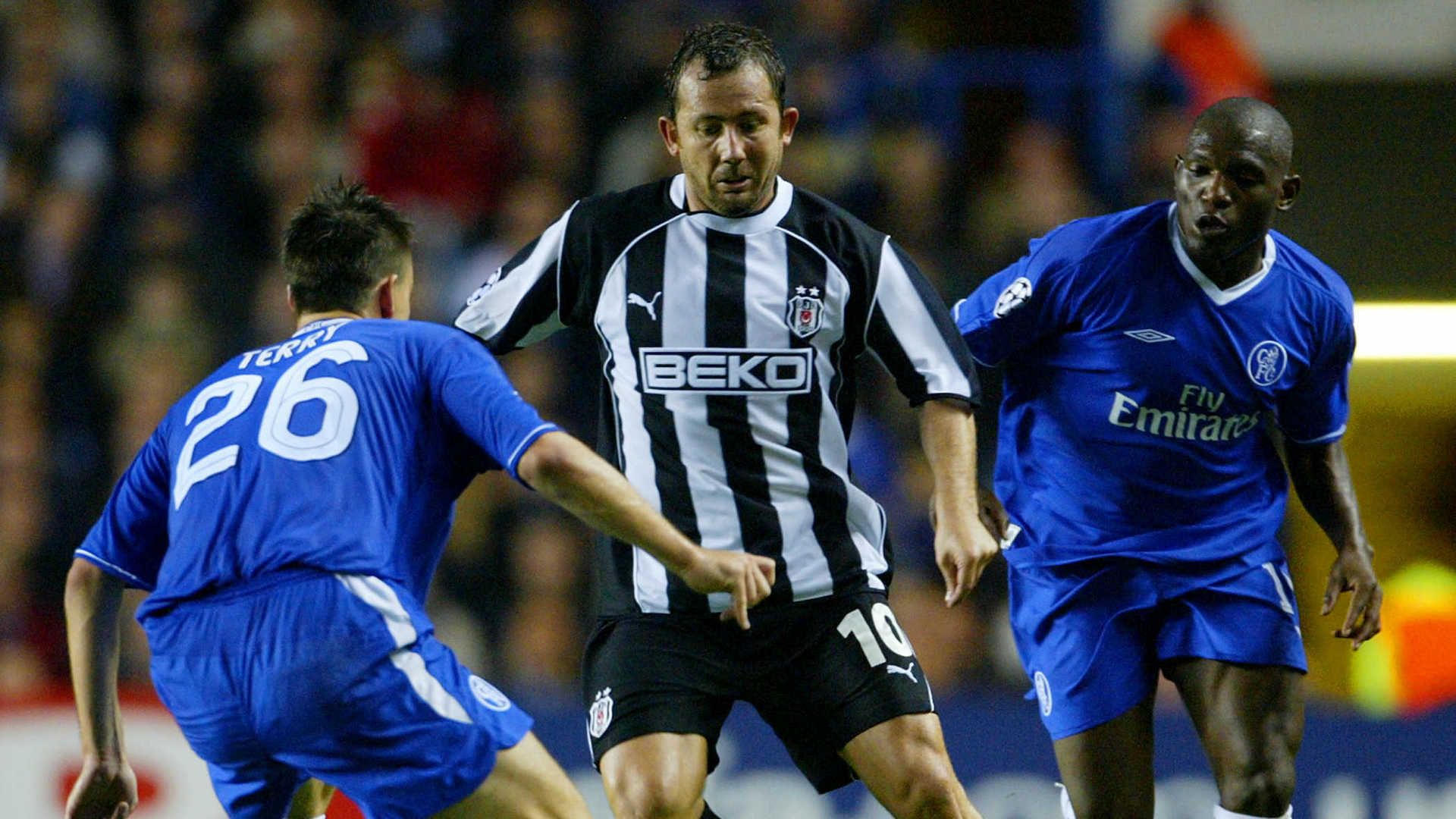 Besiktas Sergen Yalcin vs Chelsea 2002/03
