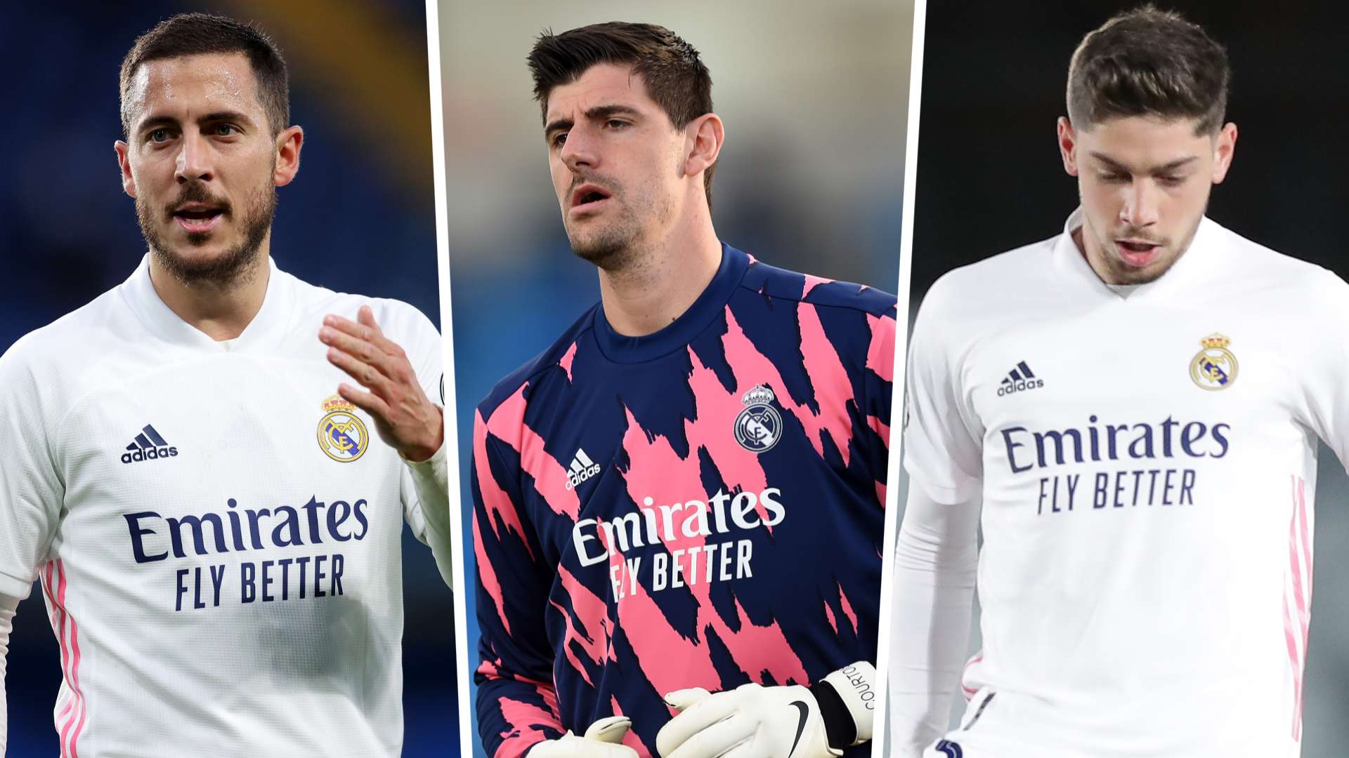 Hazard Courtois Valverde Real Madrid