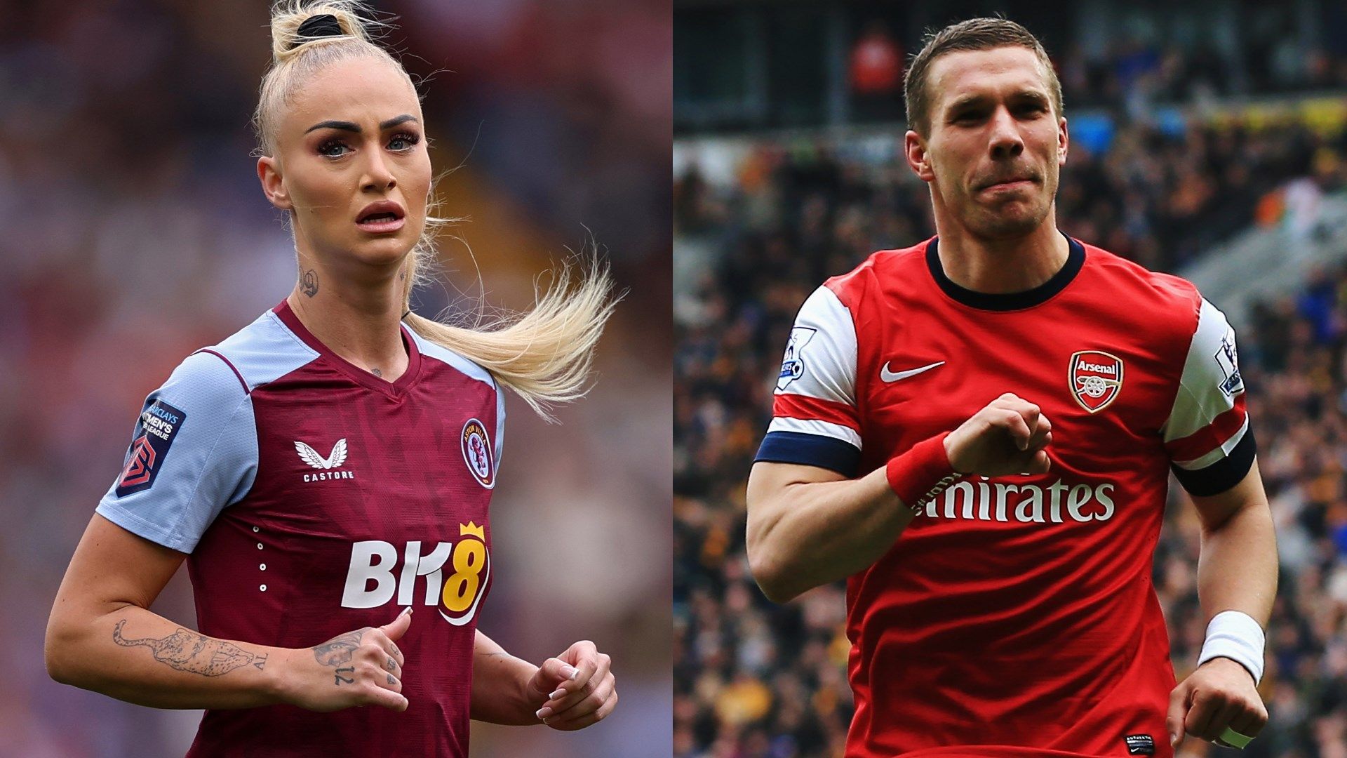 Alisha Lehmann Lucas Podolski split