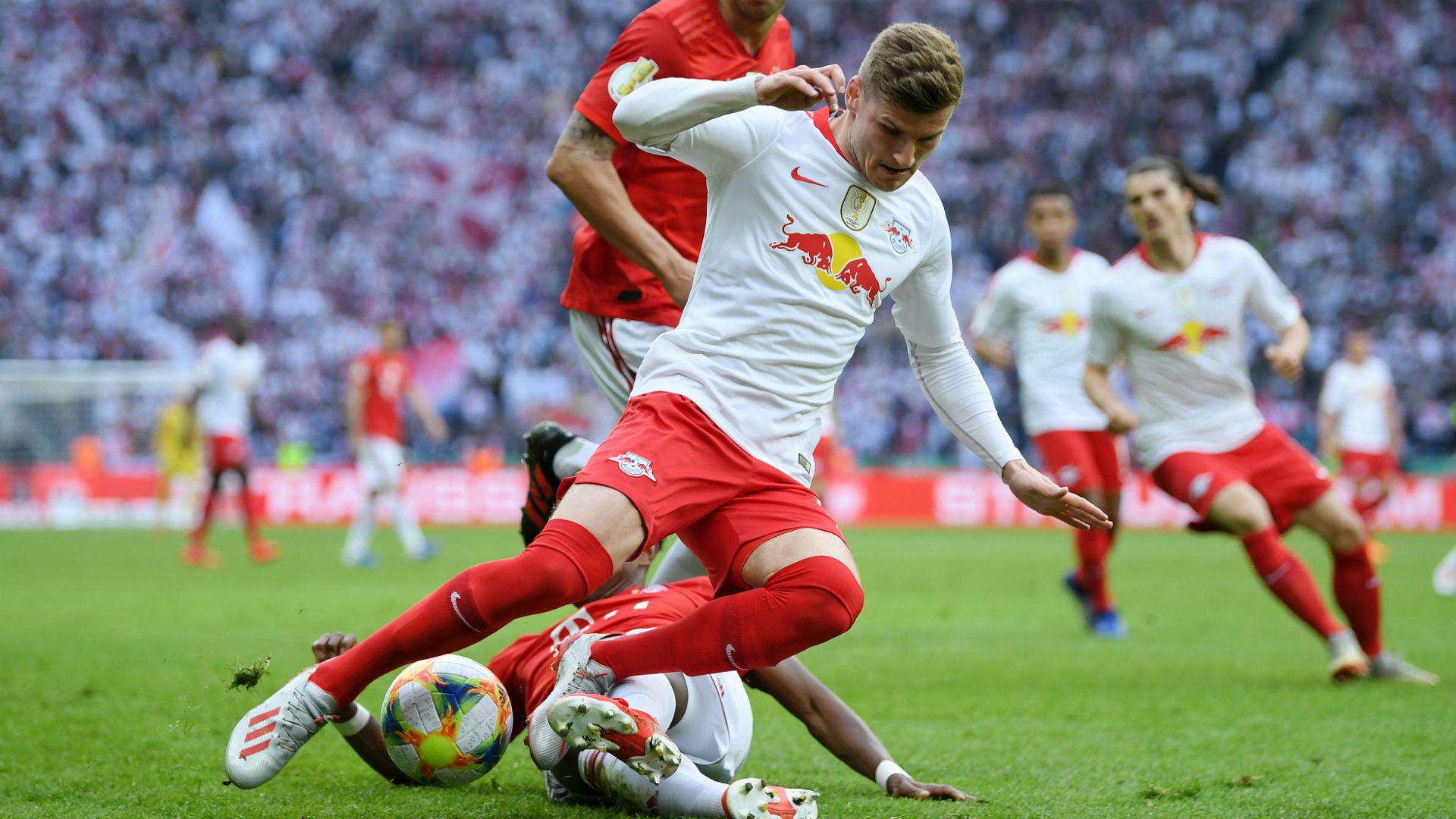 Timo Werner FC Bayern München RB Leipzig DFB Pokal 25052019