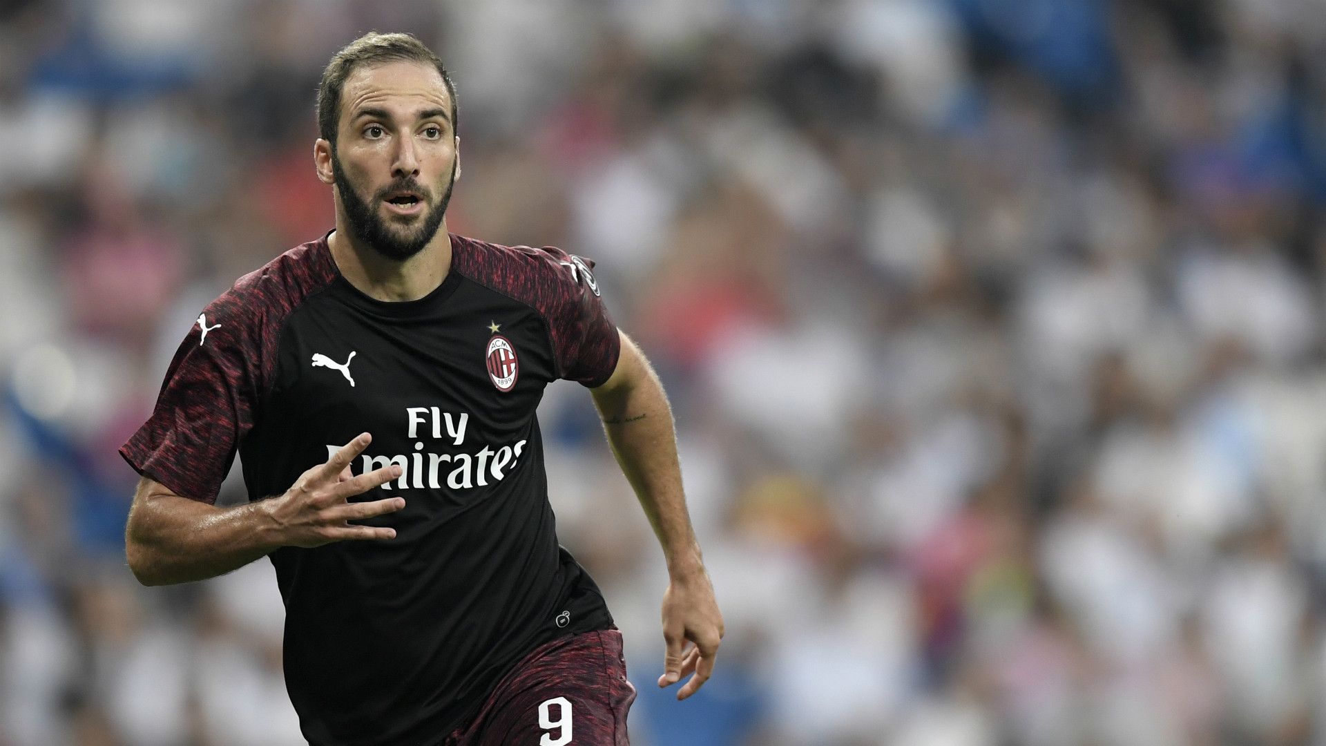 Gonzalo Higuain Real Madrid Milan Trofeo Bernabéu