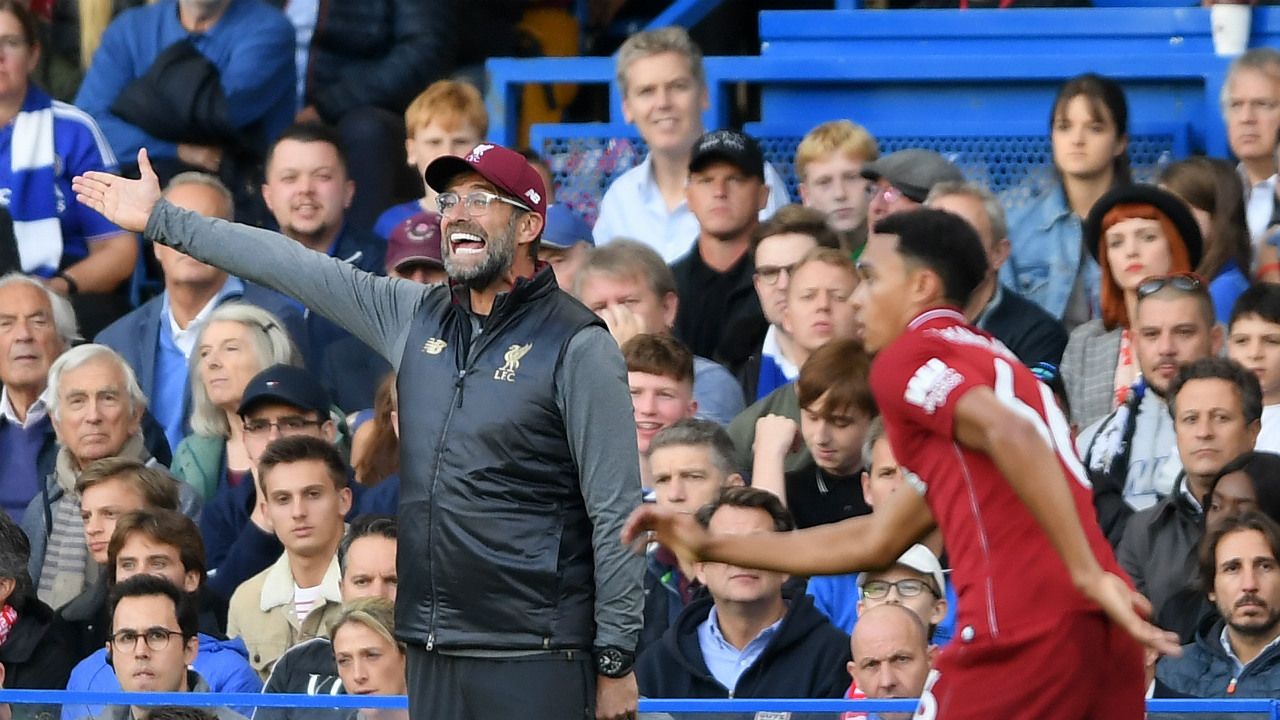 Jurgen Klopp Chelsea Liverpool Premier League 2018 19