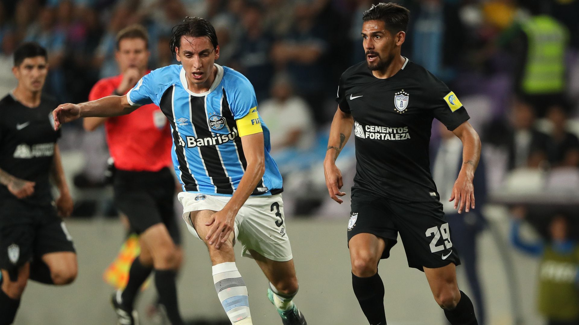 Geromel Franco Jara Gremio Pachuca Club World Cup 12122017