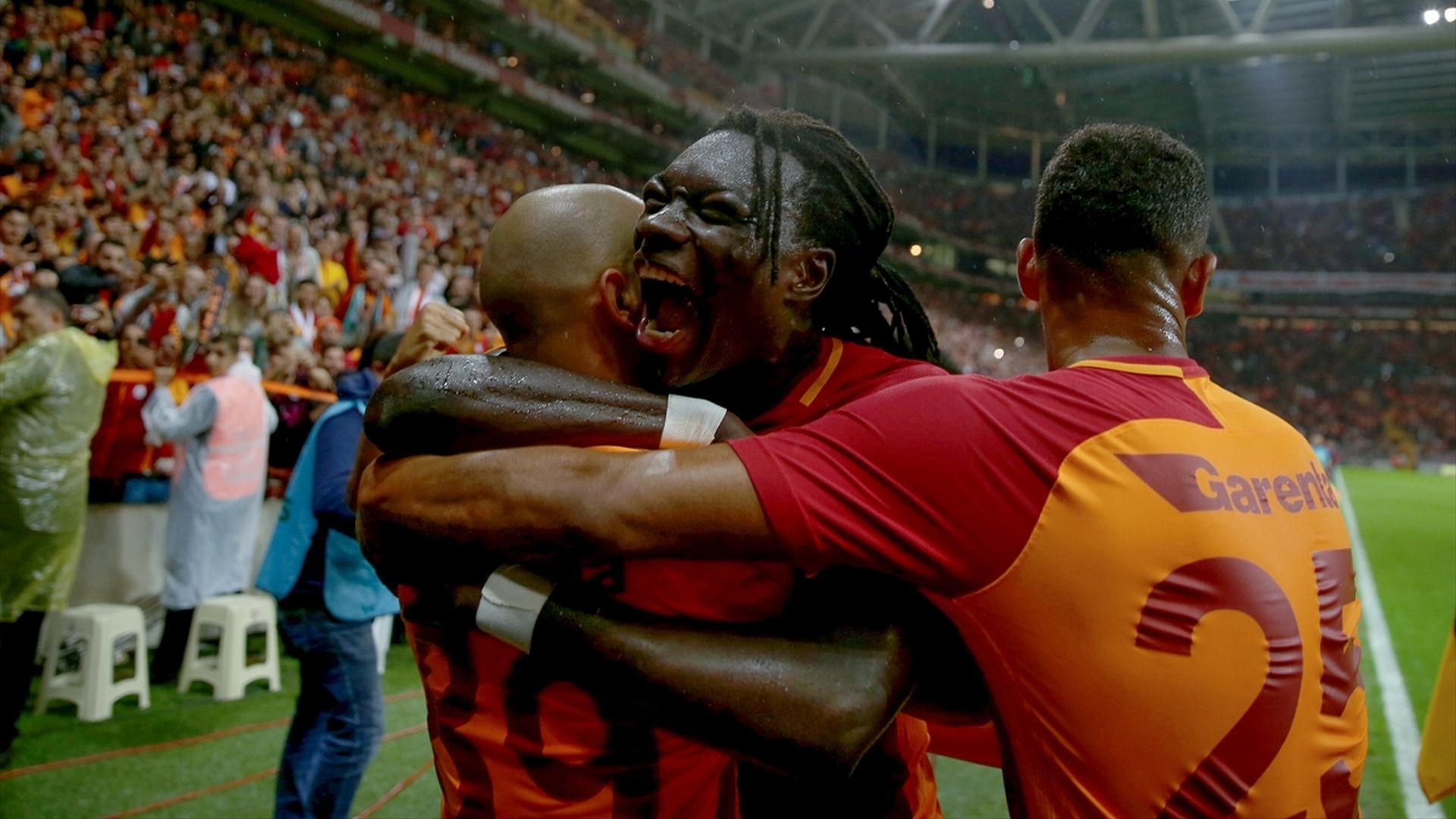 Galatasaray goal celebration 9302017