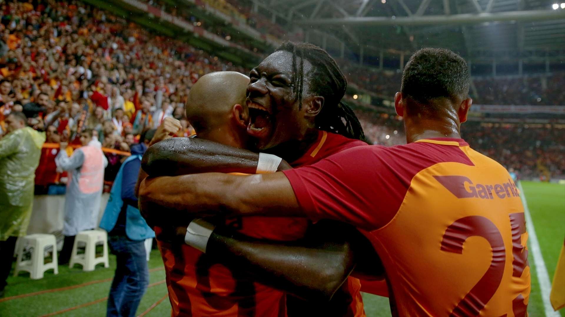 Galatasaray goal celebration 9302017