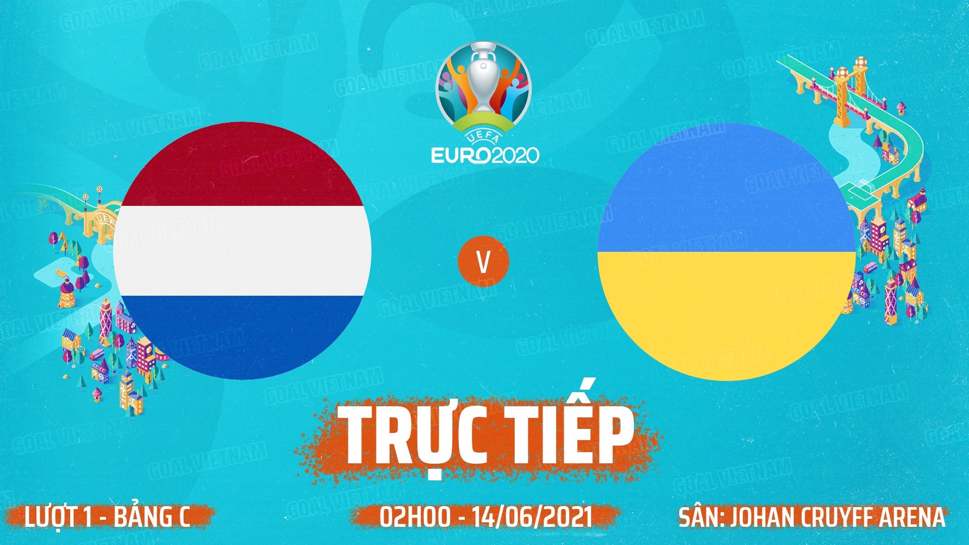Live Netherlands vs Ukraine