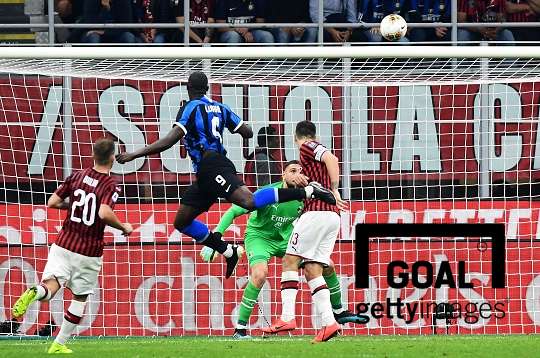 루카쿠 vs AC 밀란