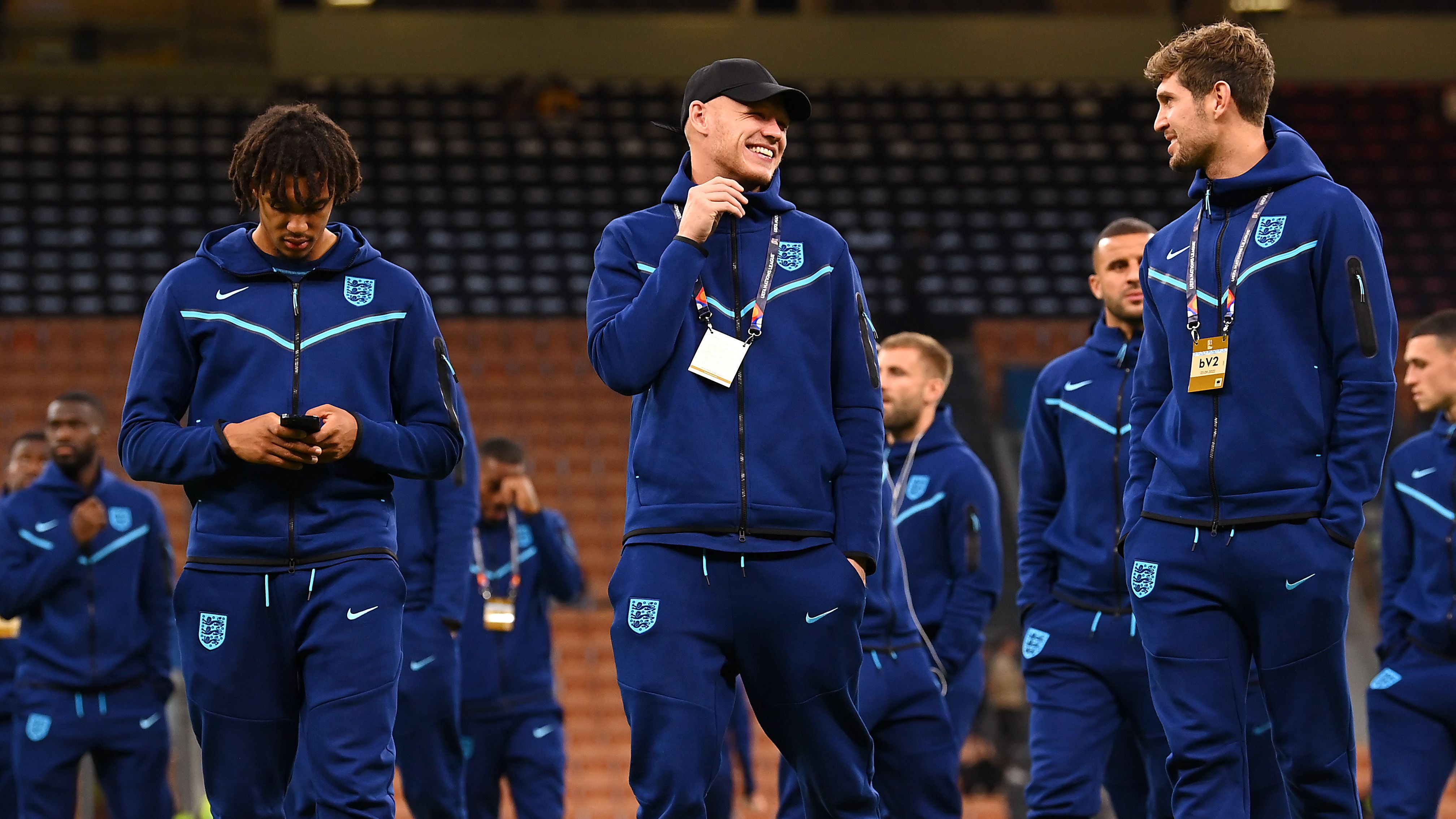 Trent Alexander-Arnold Aaron Ramsdale John Stones England 2022