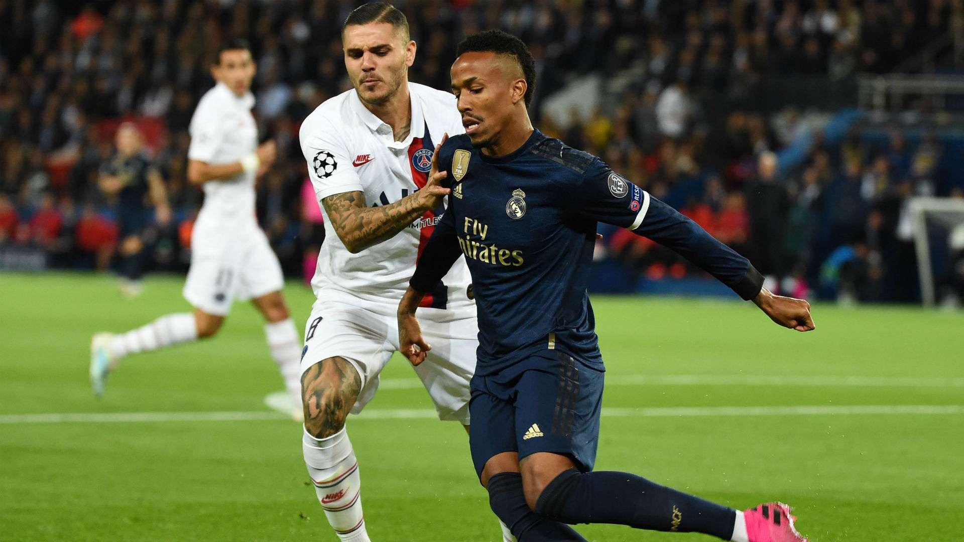 Mauro Icardi Eder Militao PSG Real Madrid UEFA Champions League 18092019