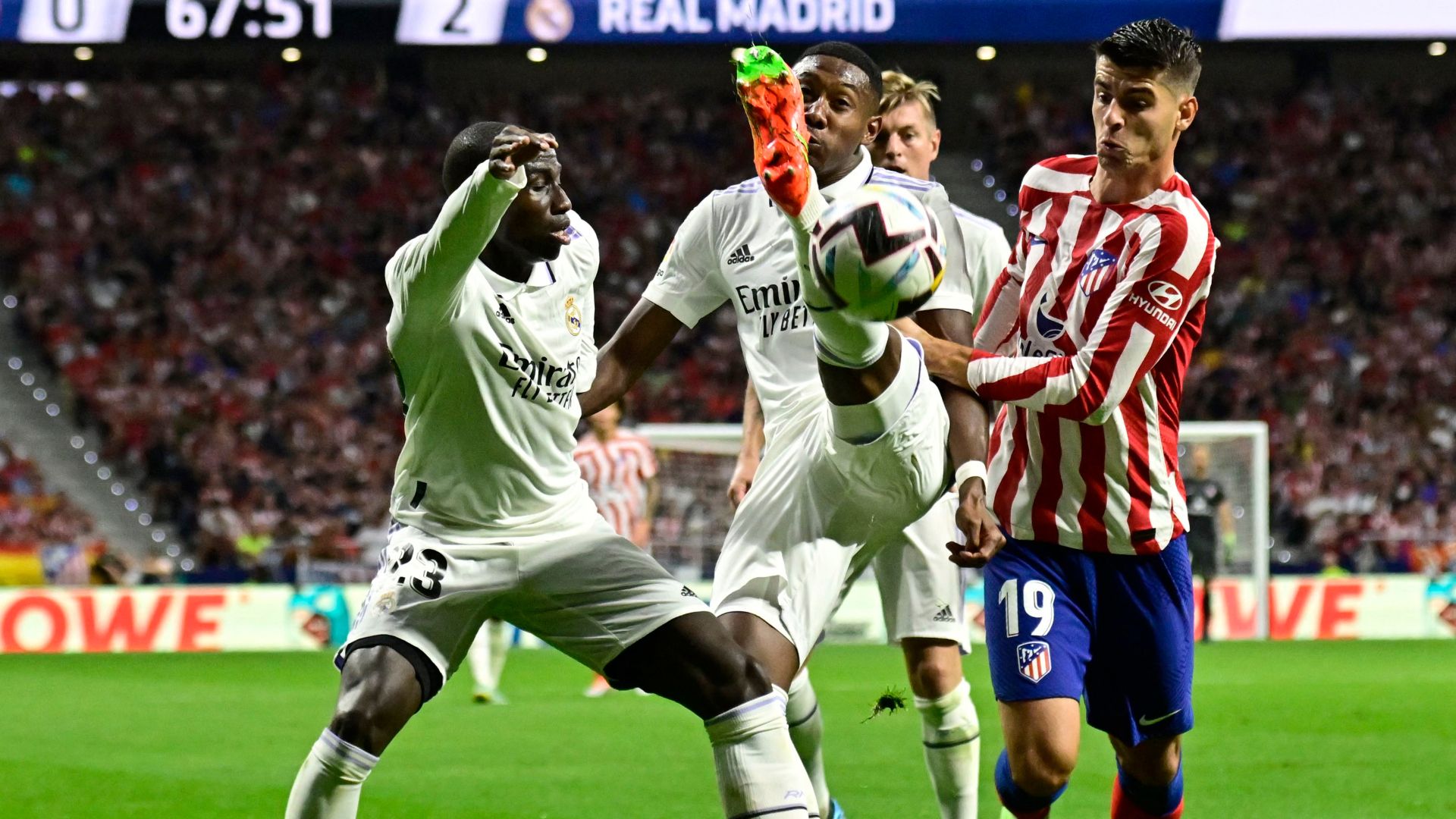 Alaba Atlético Madrid Real Madrid