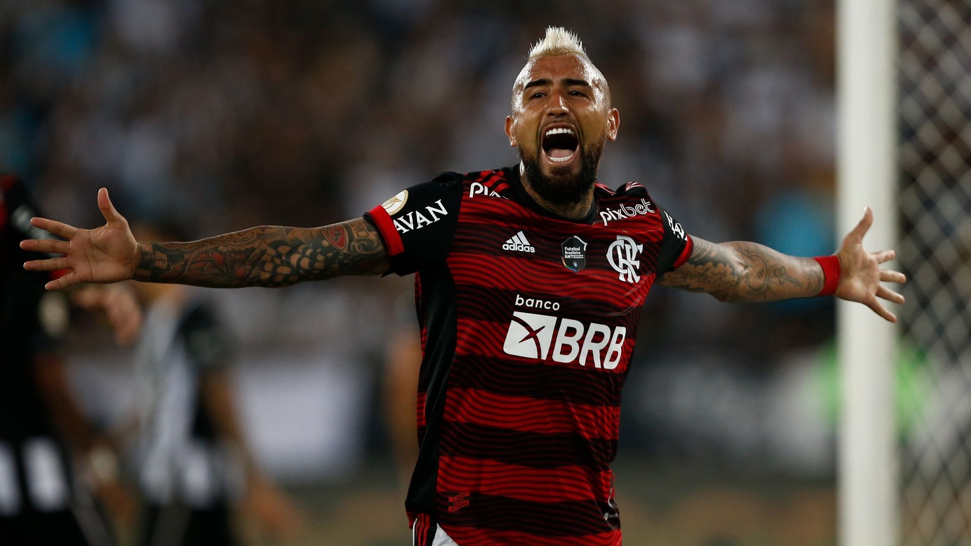 Arturo Vidal Flamengo Botafogo