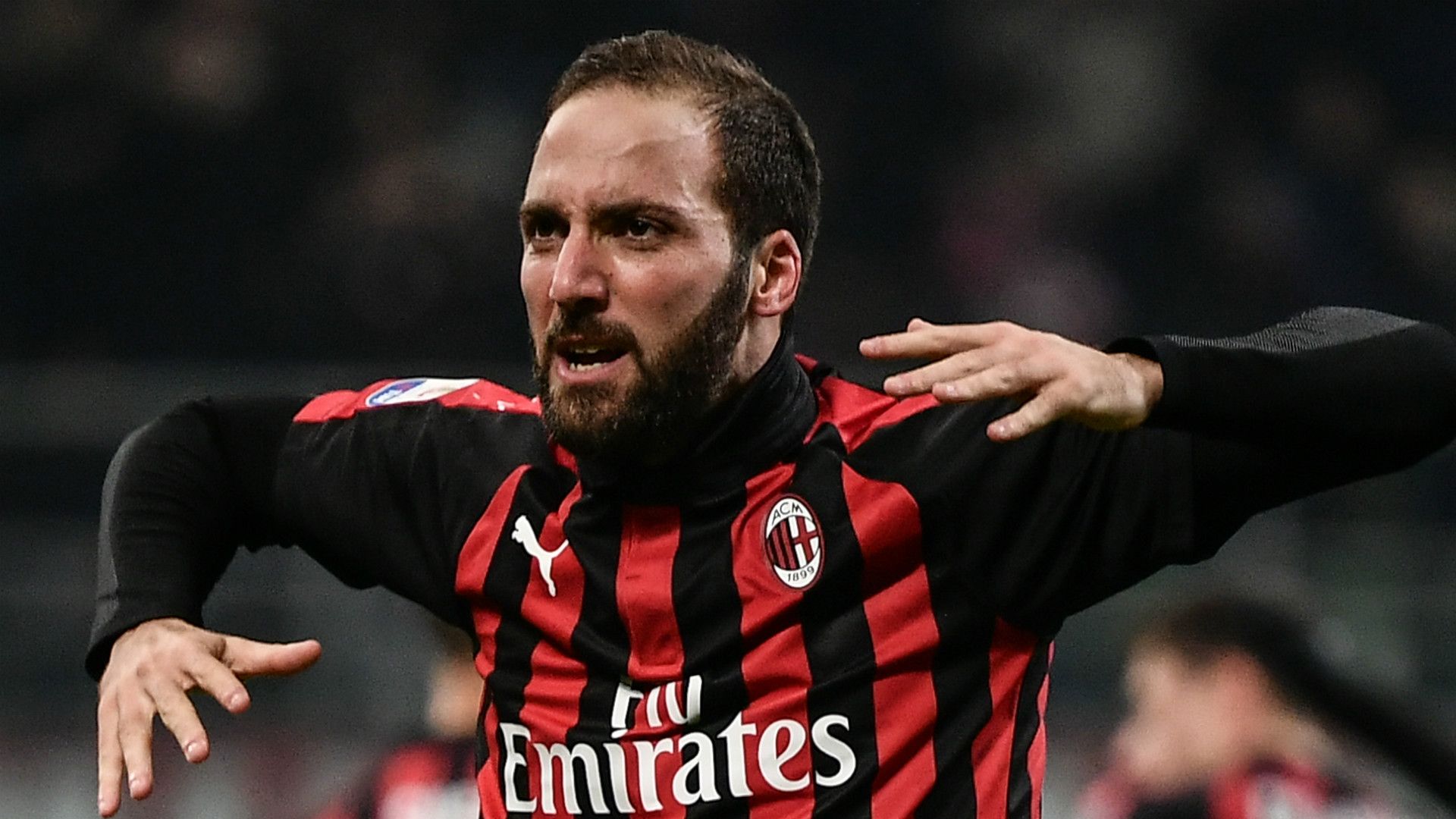 Gonzalo Higuain AC Milan 2018-19