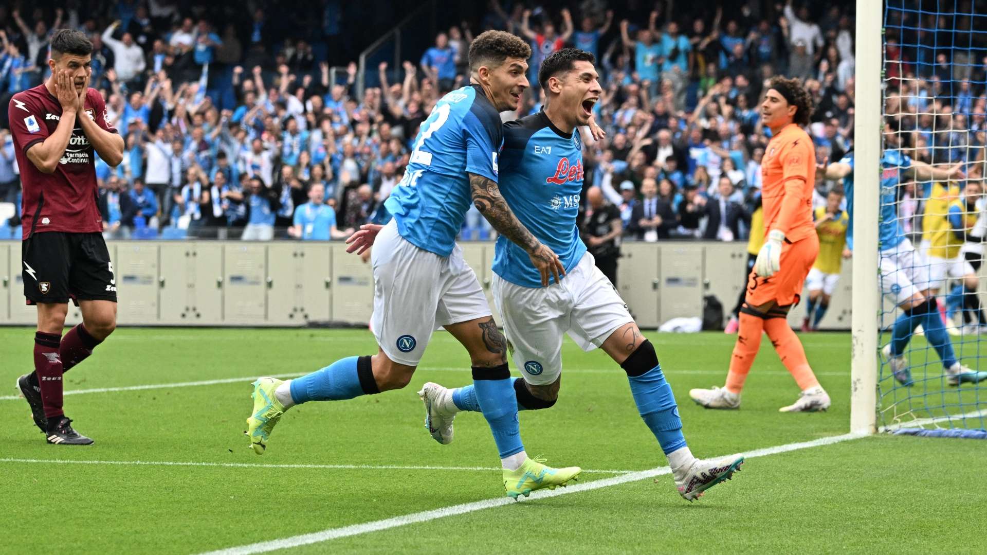 Mathias Olivera Napoli Salernitana 30042023