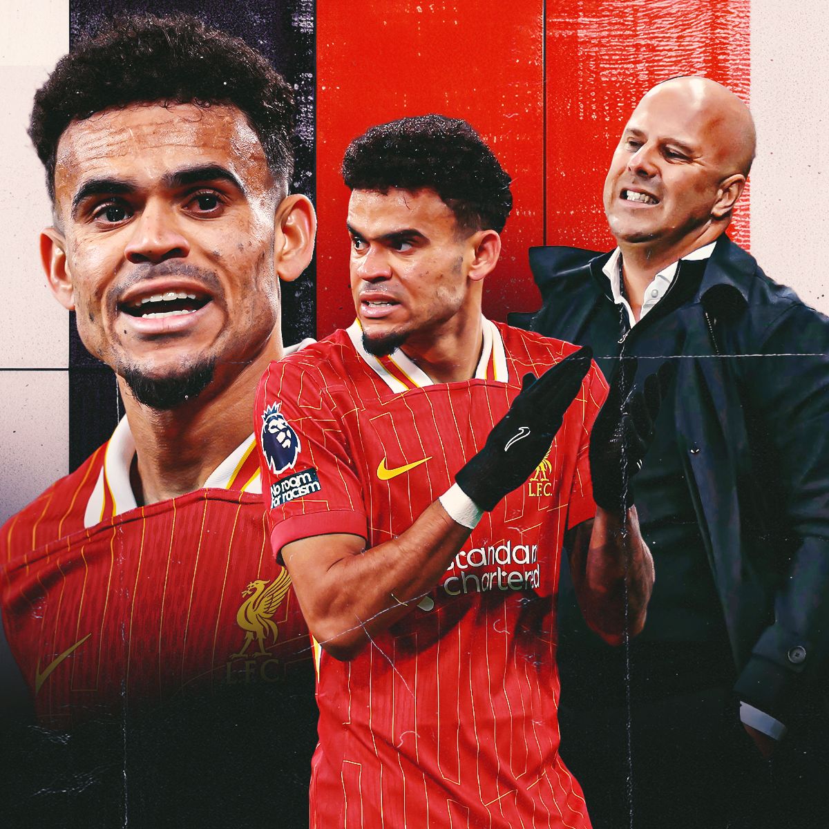 Luis Diaz Liverpool 2025 GFX 1:1