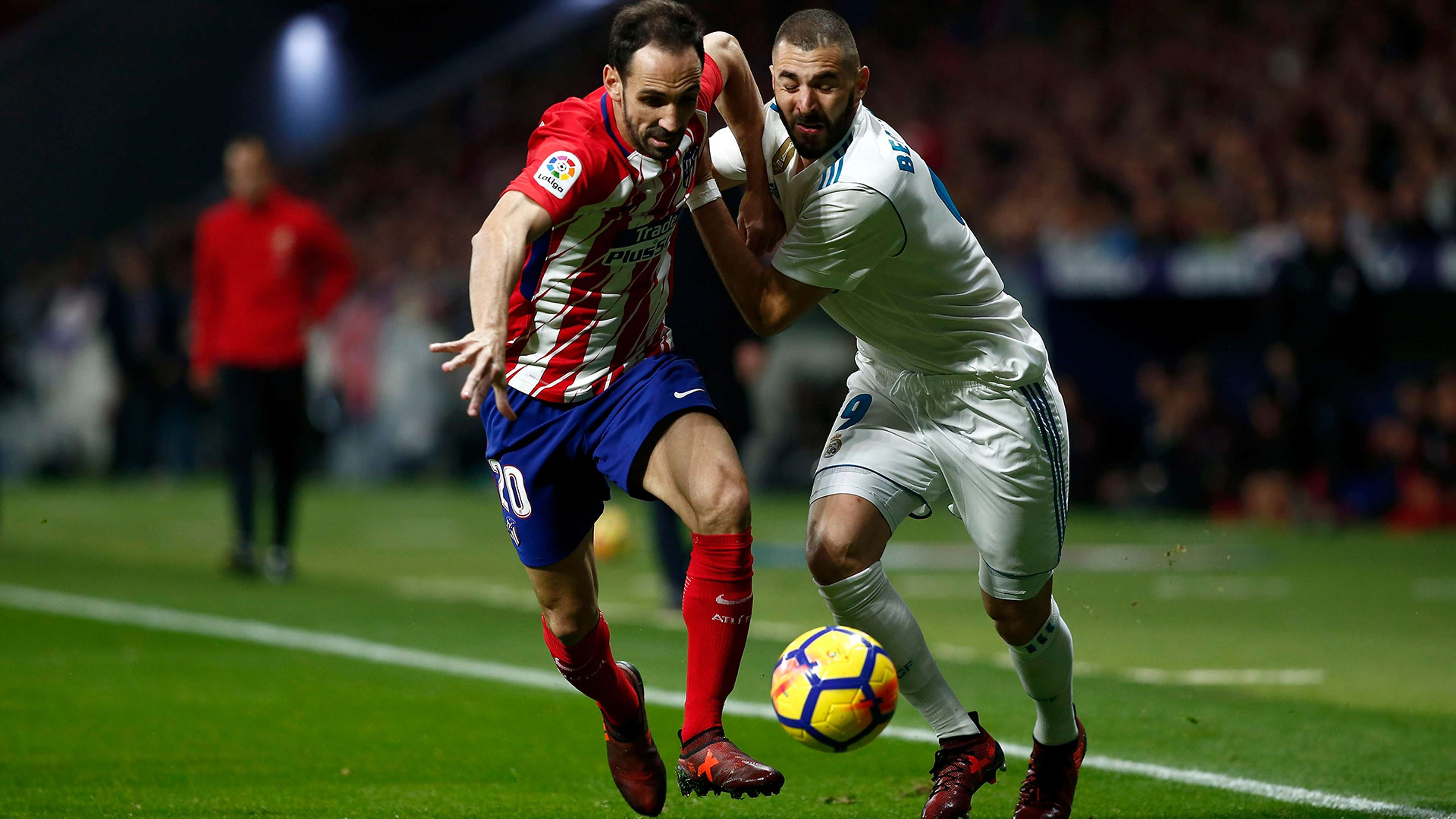 Atletico Real Madrid Benzema Juanfran 18112017