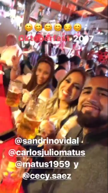 Arturo Vidal oktoberfest
