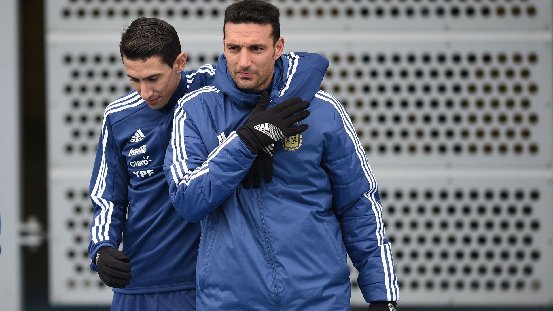 Angel Di Maria Lionel Scaloni Seleccion argentina
