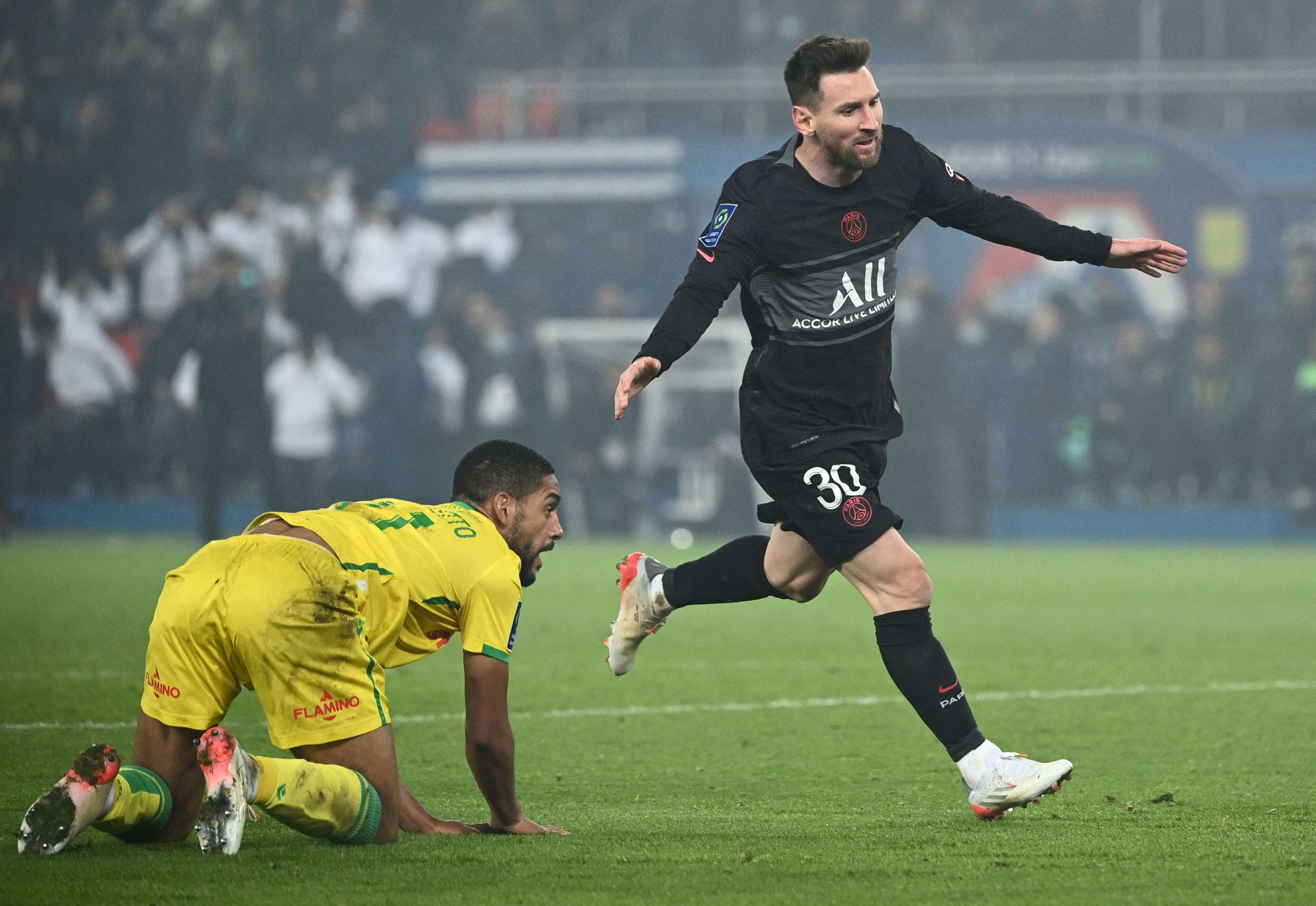 Lionel Messi vs Nantes 