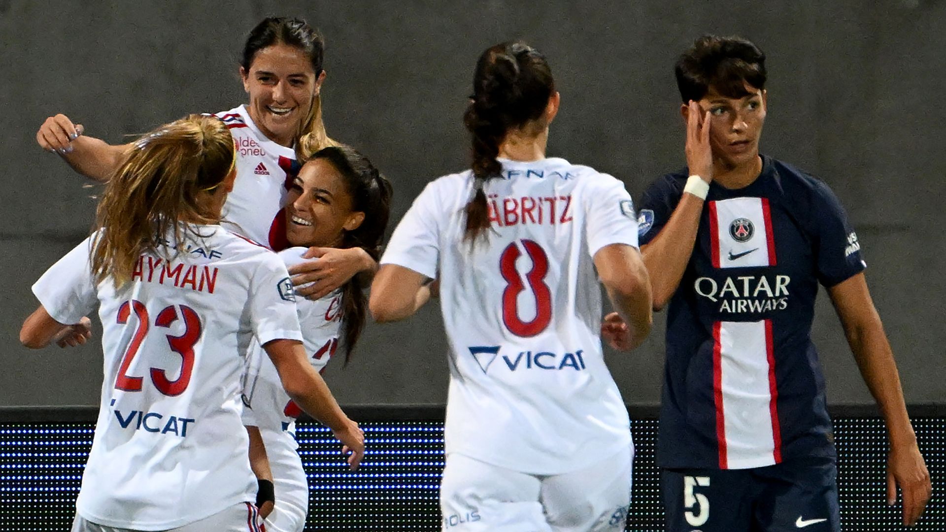 Trophée des championnes 2022 OL PSG 1-0
