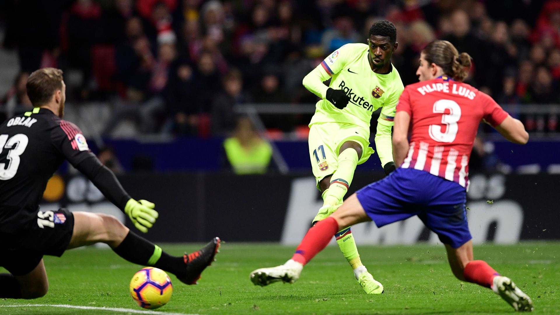 Ousmane Dembele Barcelona Atletico Madrid 241118