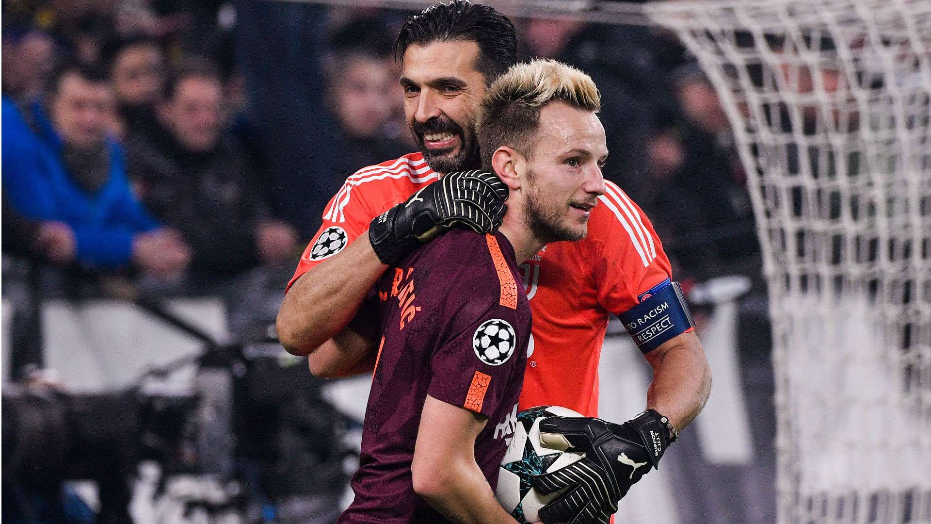 Gigi Buffon Ivan Rakitic Juventus Barcelona