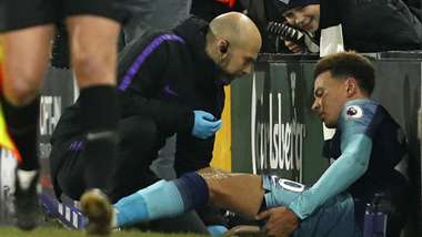 Dele Alli injury Tottenham Fulham