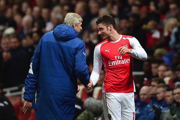 Olivier Giroud - Arsene Wenger