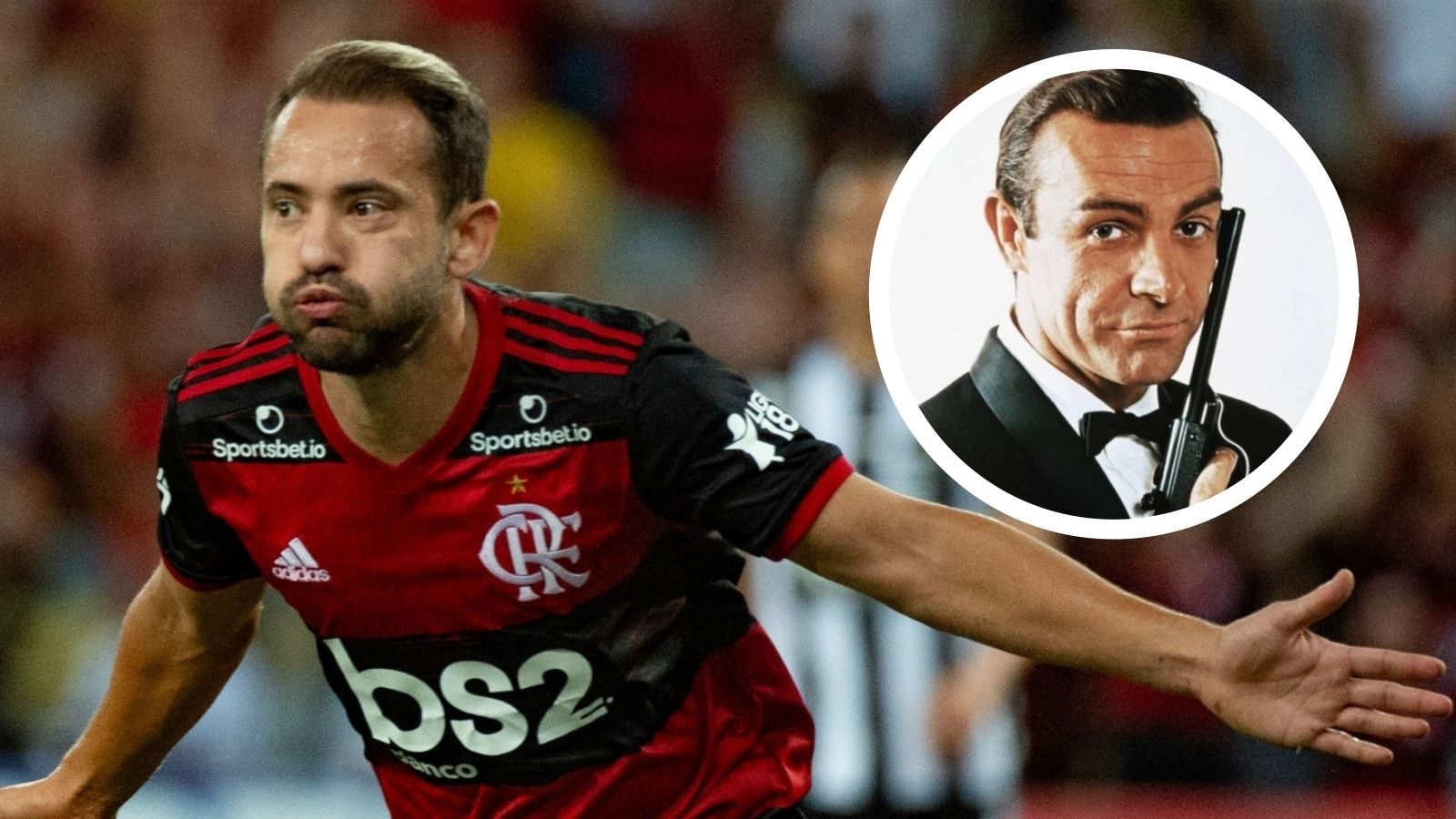 Everton Ribeiro vai homenagear Sean Connery