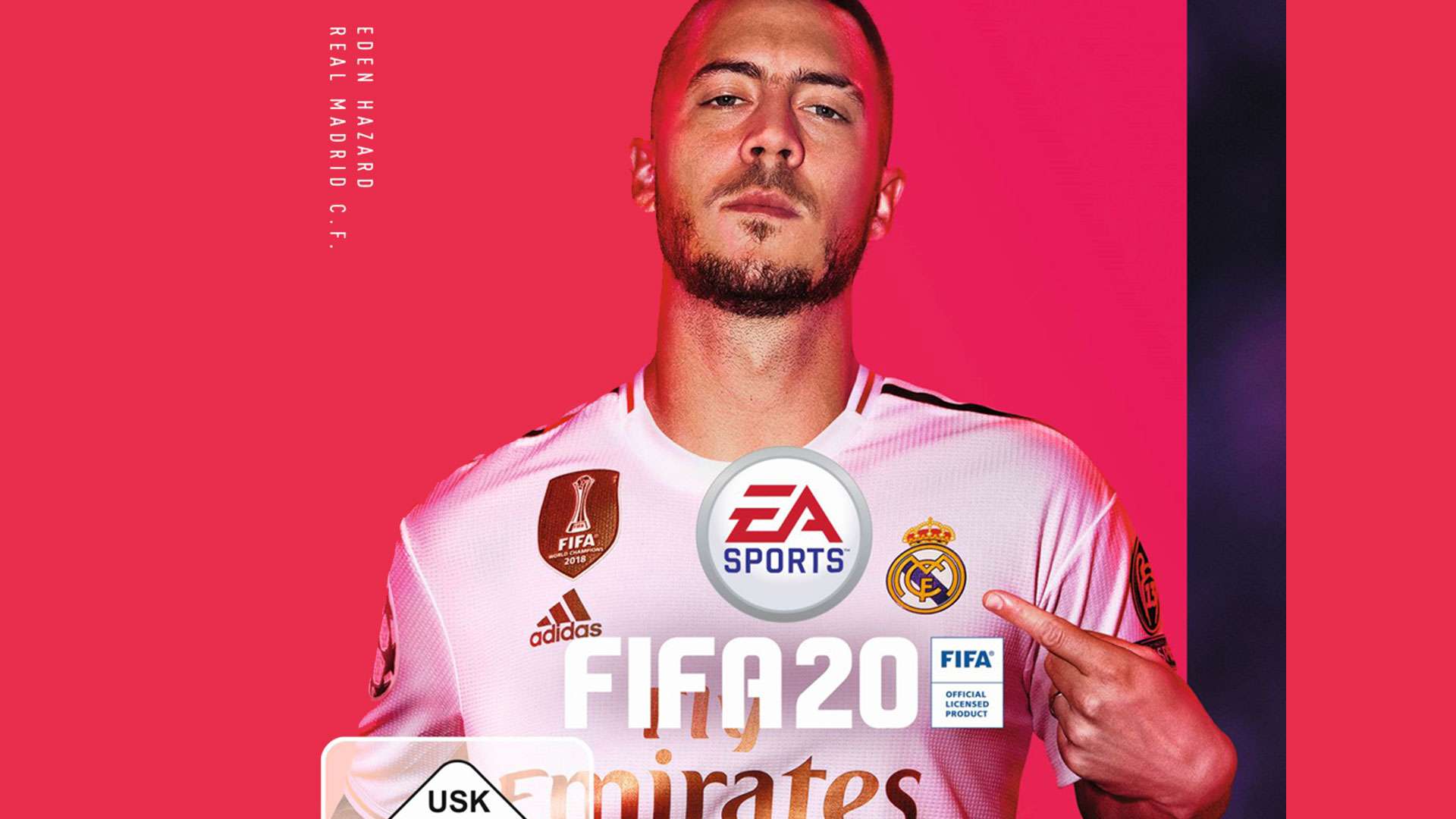 FIFA 20 Cover Eden Hazard
