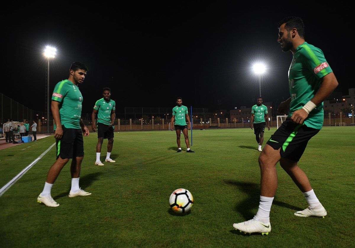 تدريبات المنتخب السعودي