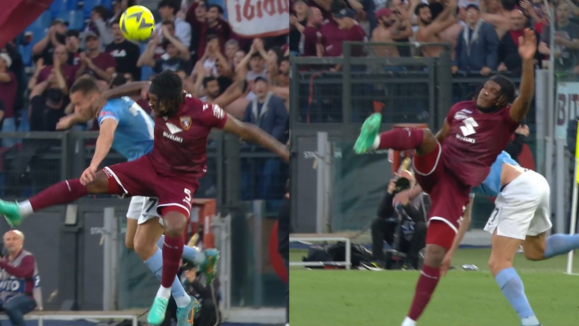 Andreaw Gravillon Lazio Torino Serie A