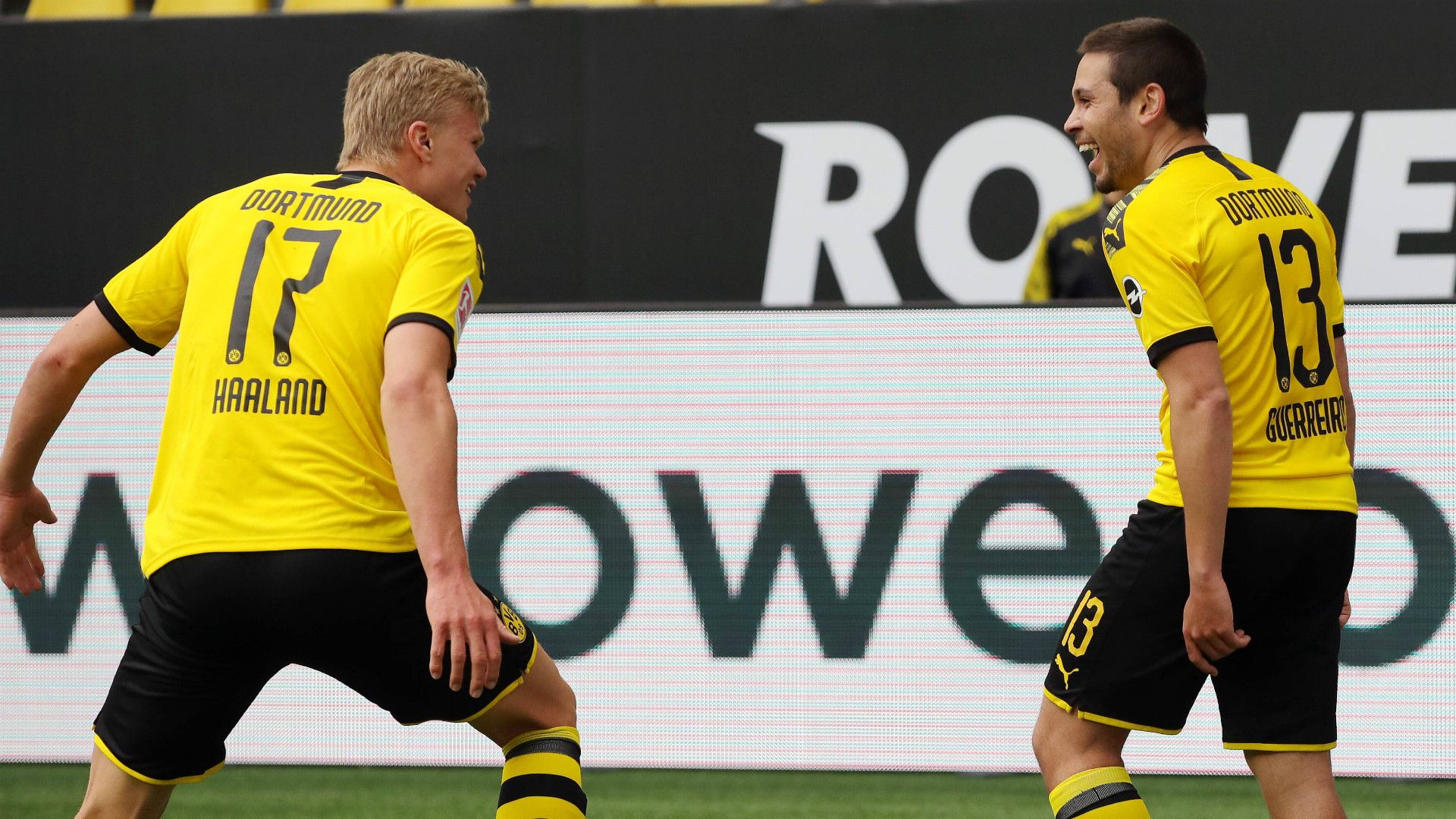 GER ONLY Haaland Guerreiro Dortmund Schalke