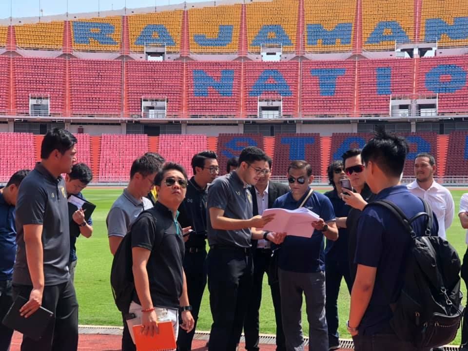 เอเอฟซีเดินทางตรวจราชมังคลากีฬาสถาน