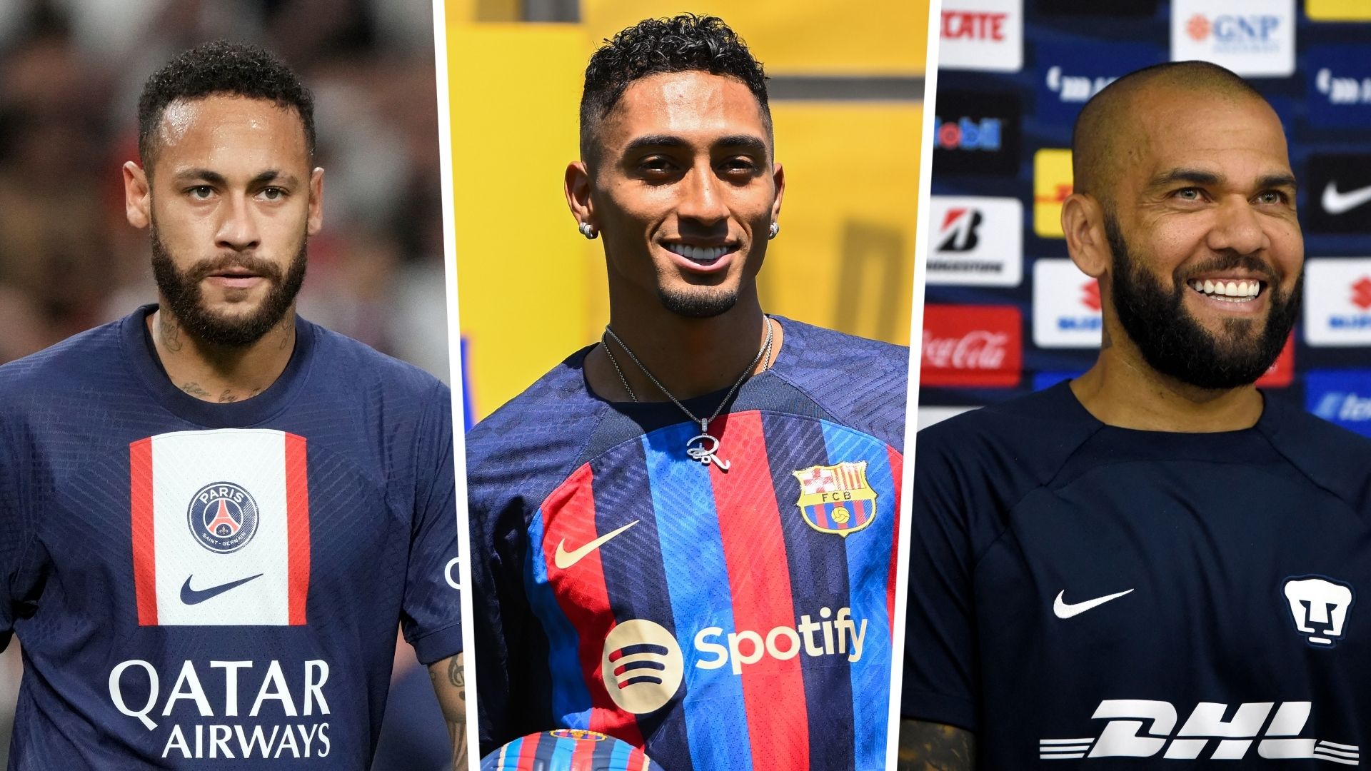 Neymar Raphinha Dani Alves