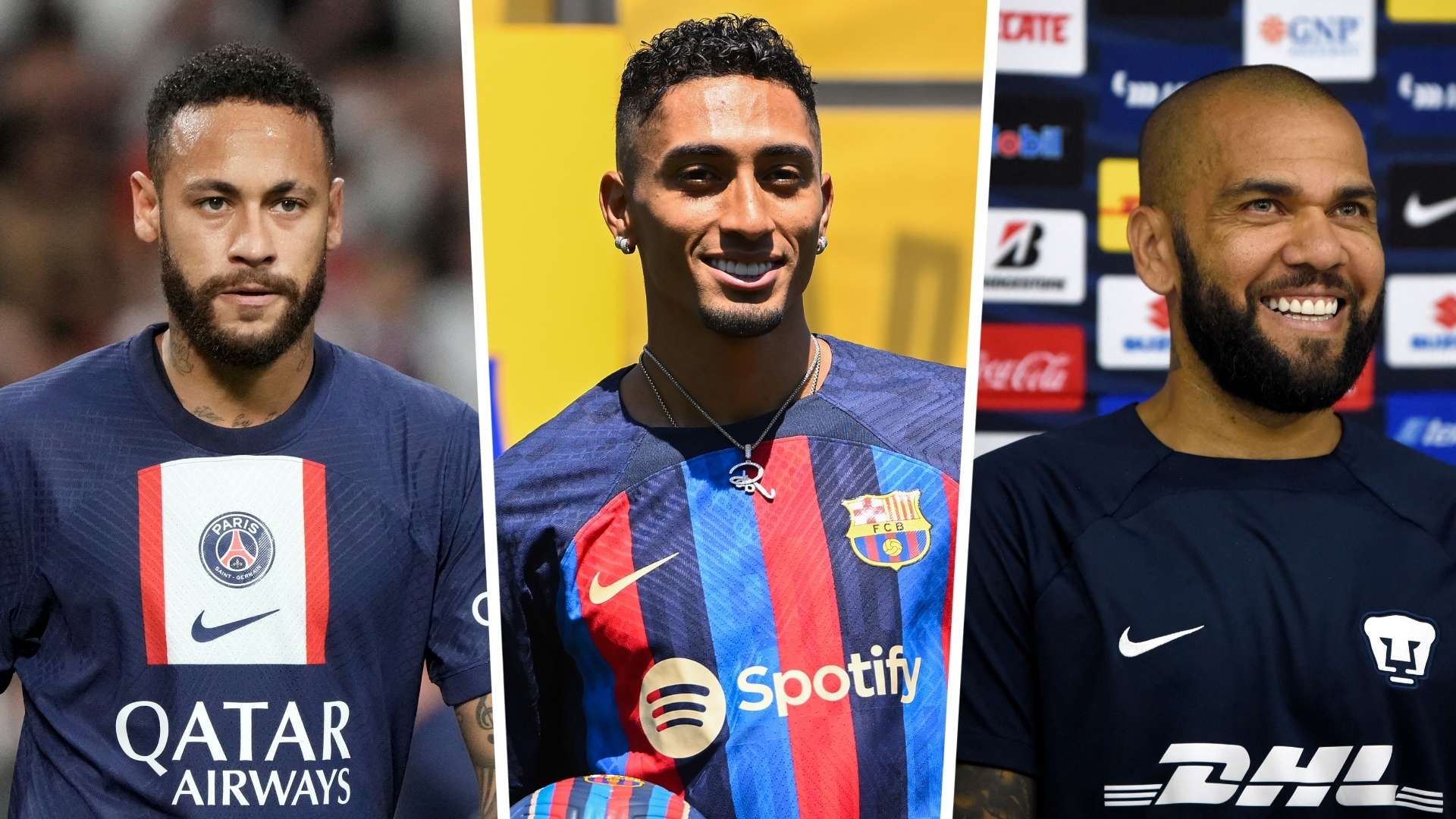 Neymar Raphinha Dani Alves