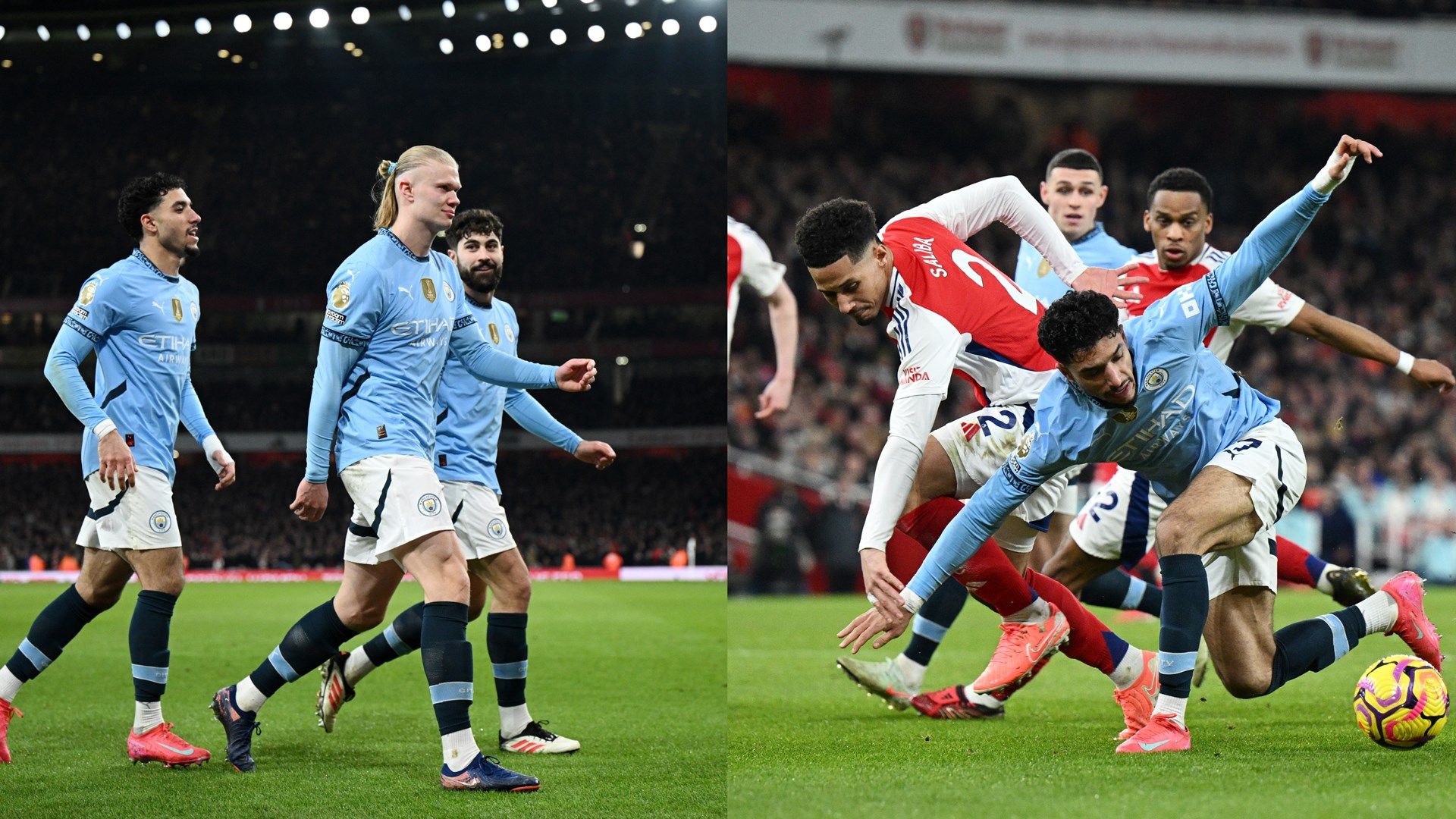 Erling Haaland Omar Marmoush Arsenal Manchester City