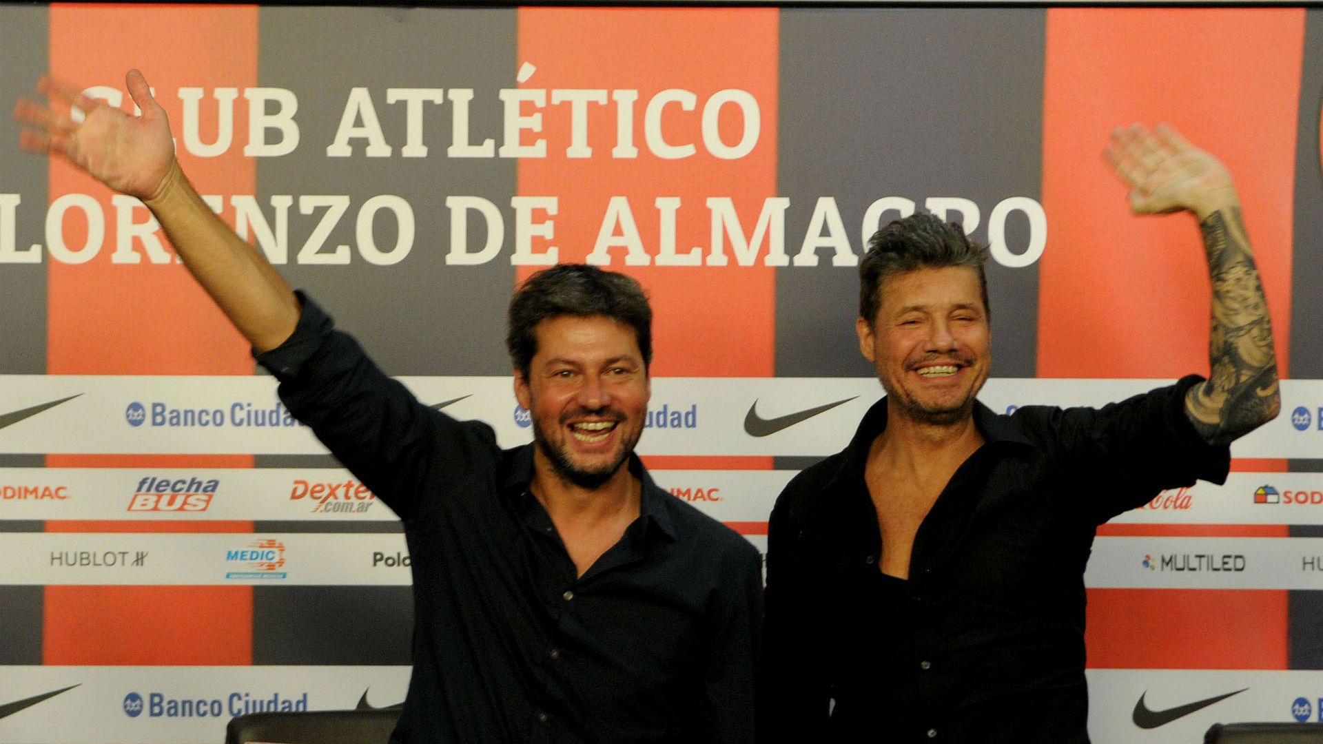 Matias Lammens Marcelo Tinelli elecciones San Lorenzo 17122016