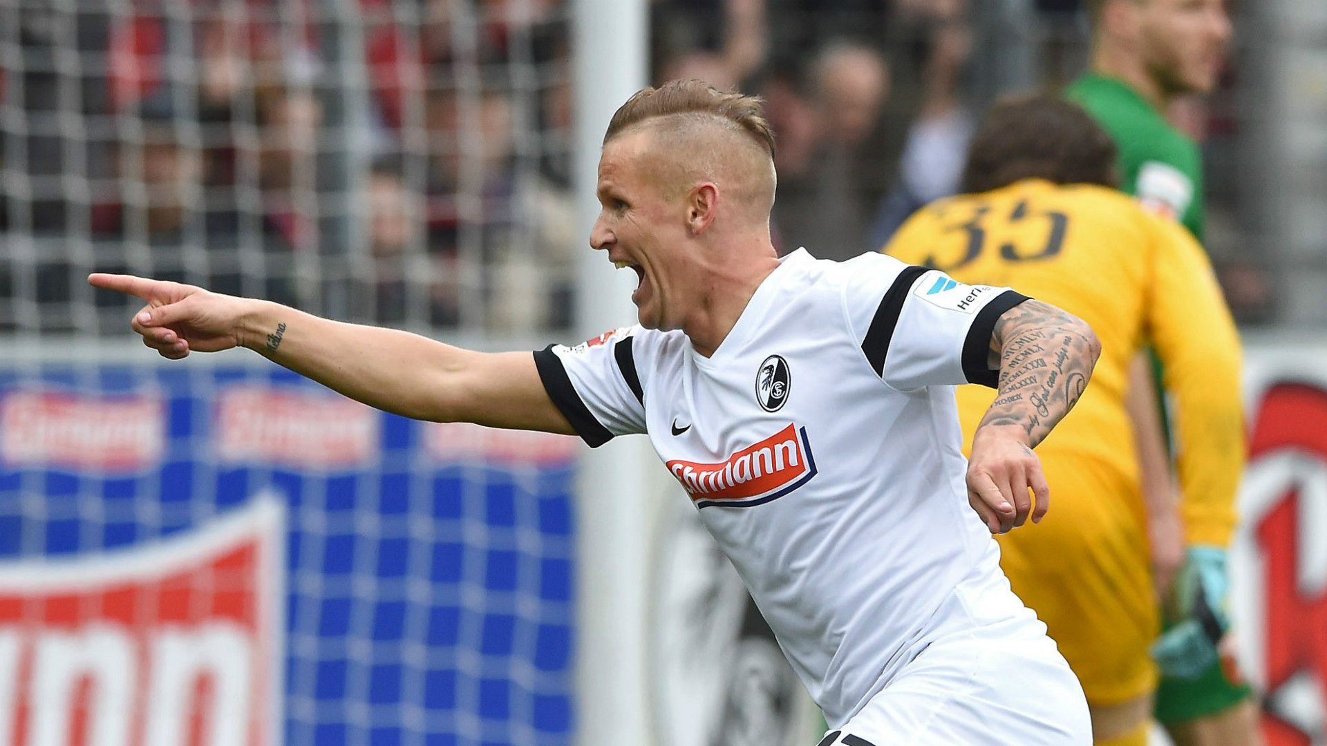 JONATHAN SCHMID FREIBURG GERMAN BUNDESLIGA 21032015