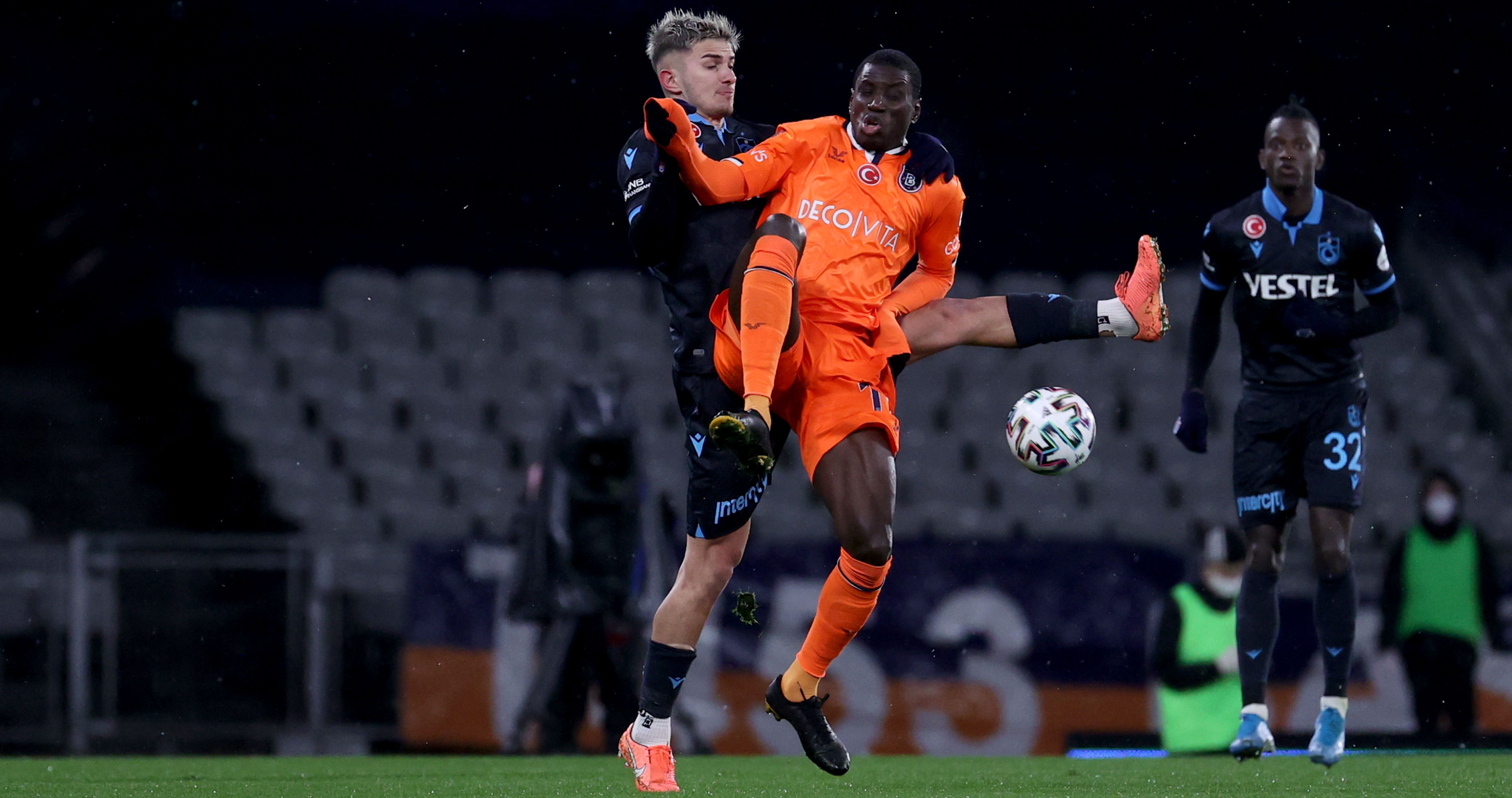 Berat Ozdemir Demba Ba Basaksehir Trabzonspor 01/27/21