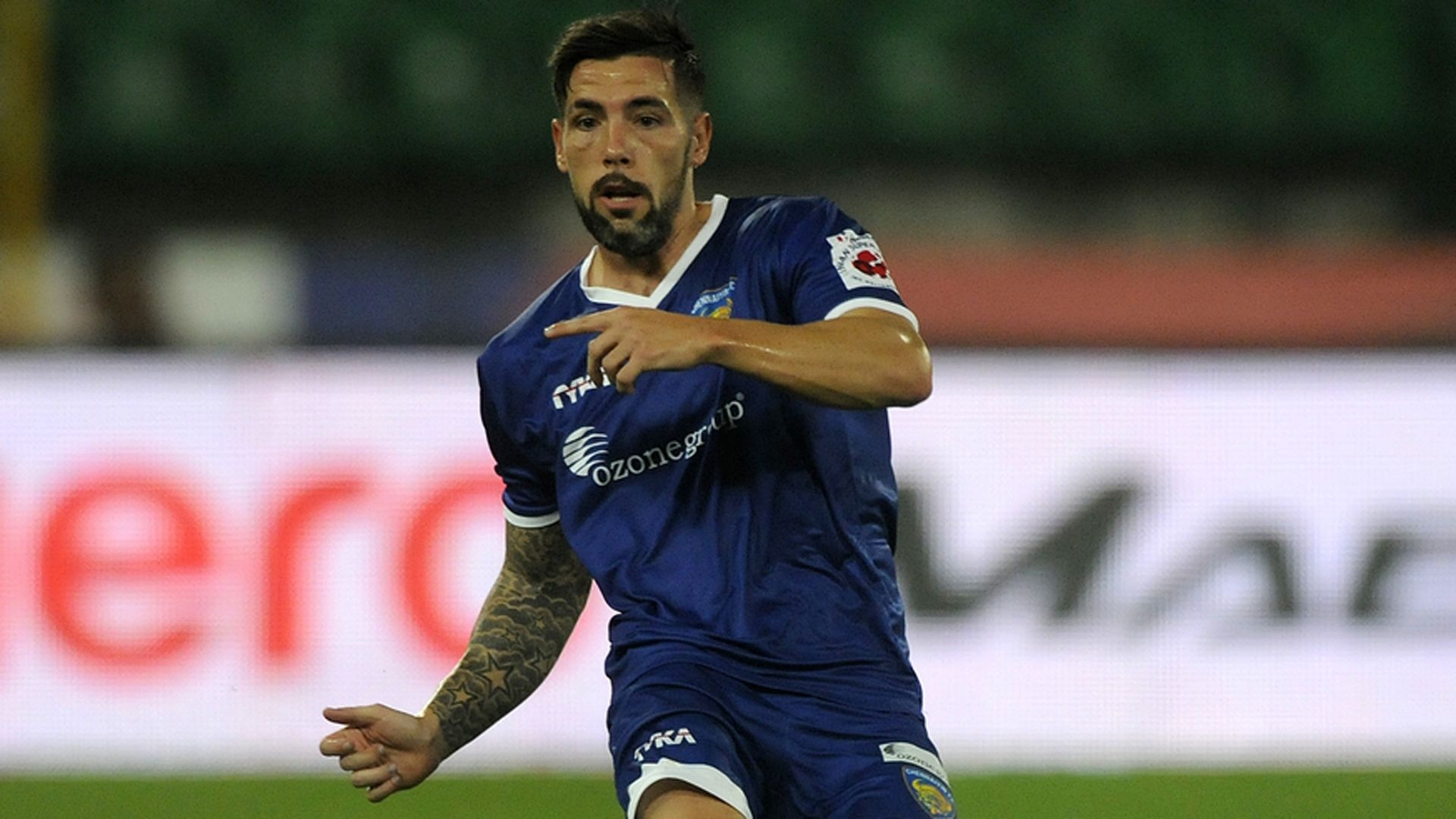 Cristian Hidalgo Gonzalez of Chennaiyin FC during ISL match