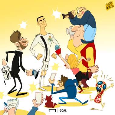Cartoon Ronaldo