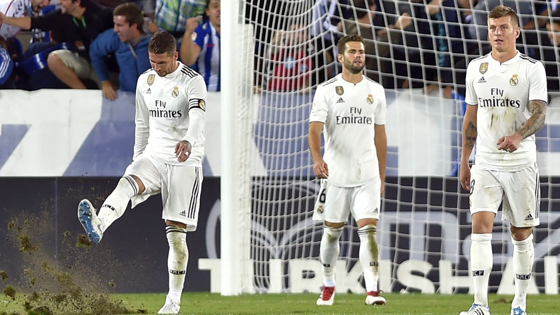 Sergio Ramos, Nacho, Toni Kroos