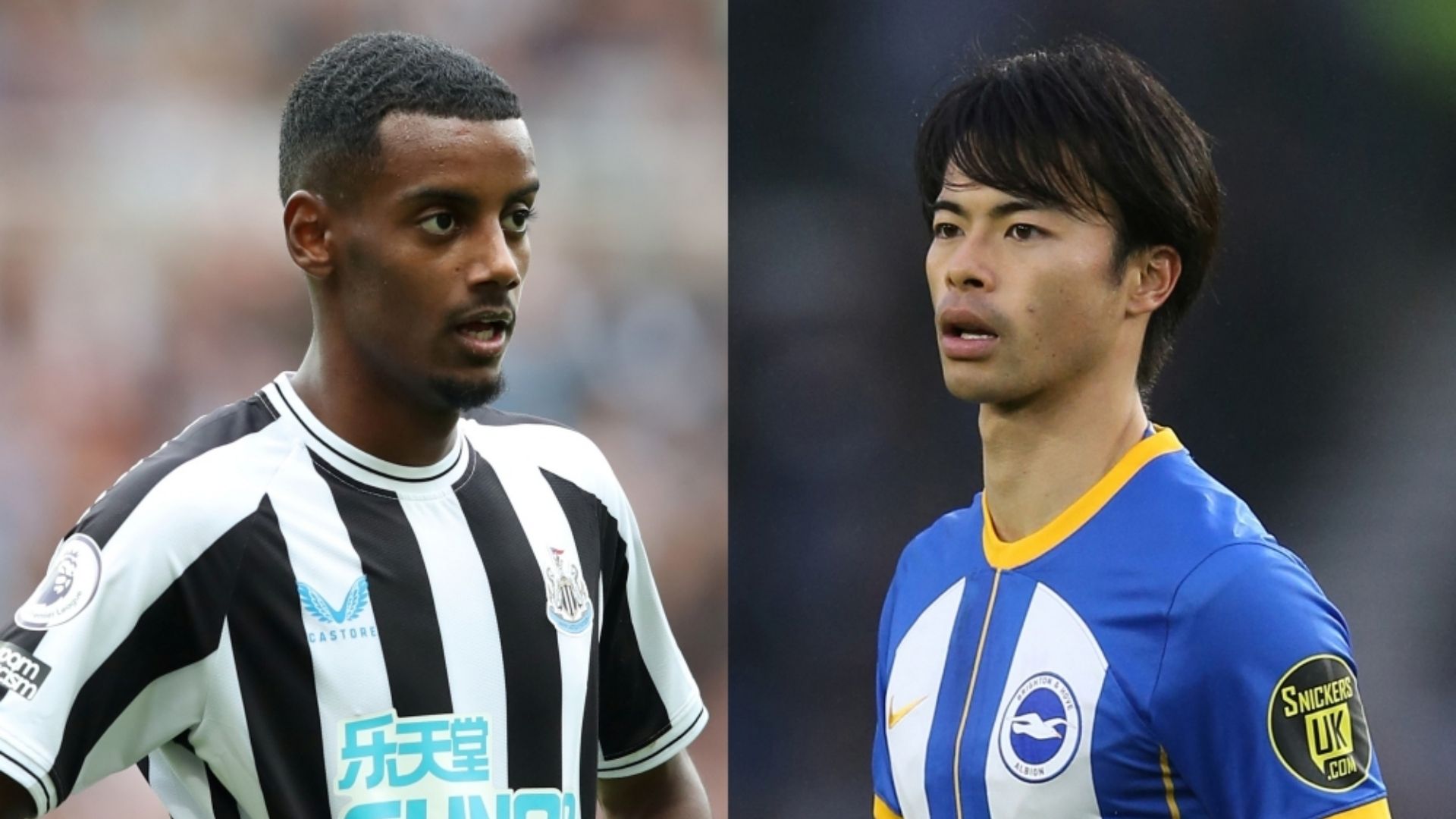 Alexander Isak Newcastle Kaoru Mitoma Brighton