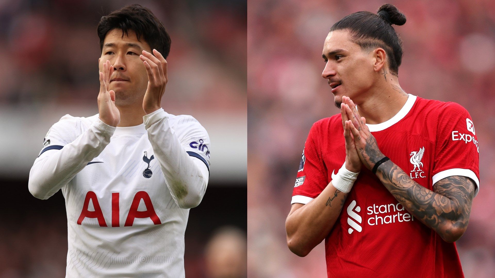 Son Nunez Tottenham Liverpool